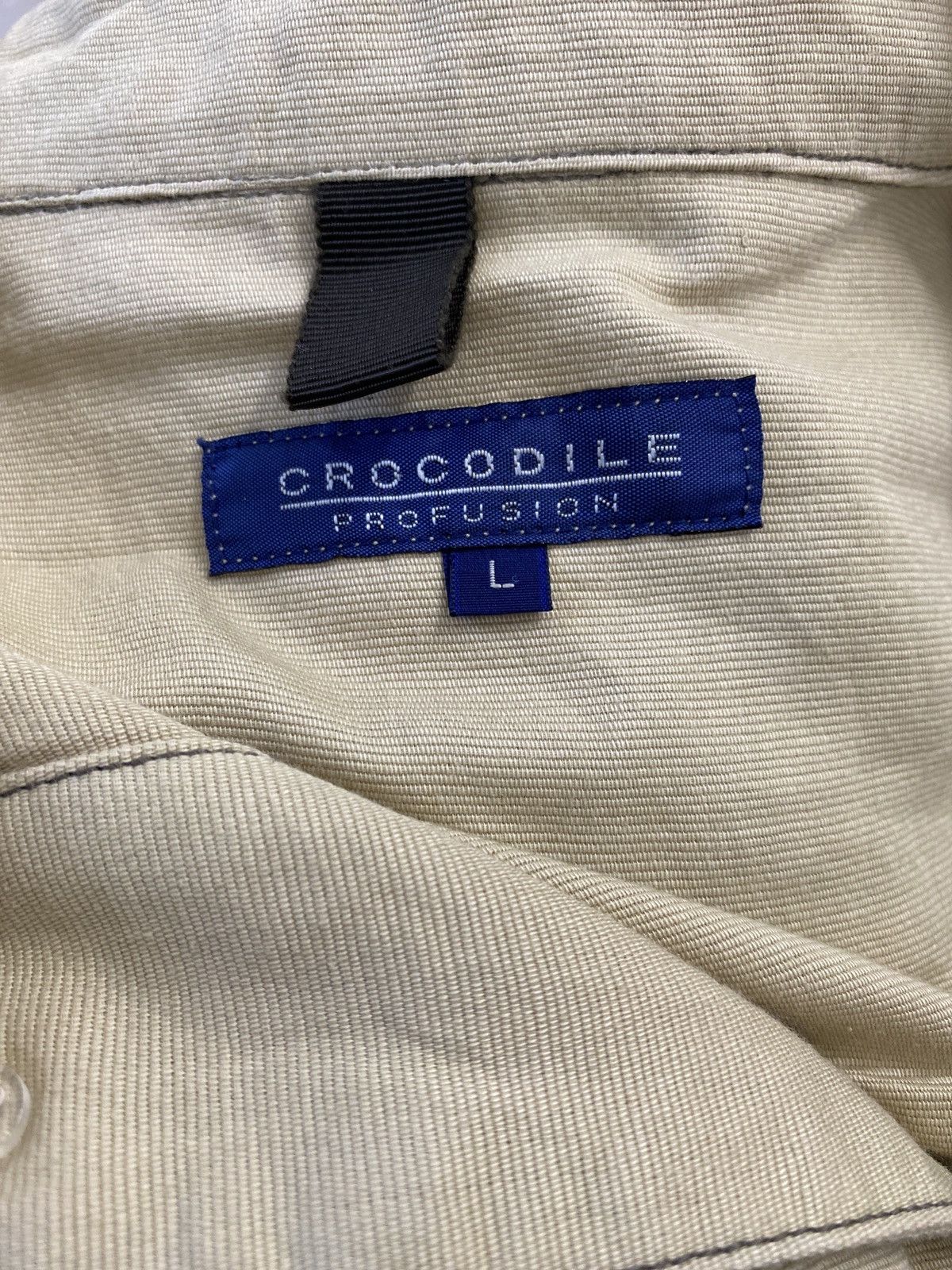 Japanese Brand VINTAGE CROCODILE PROFUSION WORKER SHIRT Size US L / EU 52-54 / 3 - 4 Thumbnail