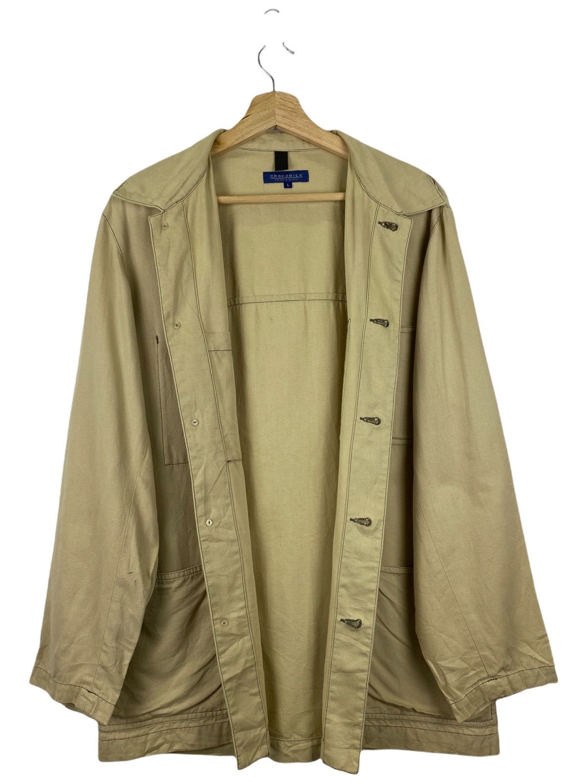 Japanese Brand VINTAGE CROCODILE PROFUSION WORKER SHIRT Size US L / EU 52-54 / 3 - 3 Thumbnail