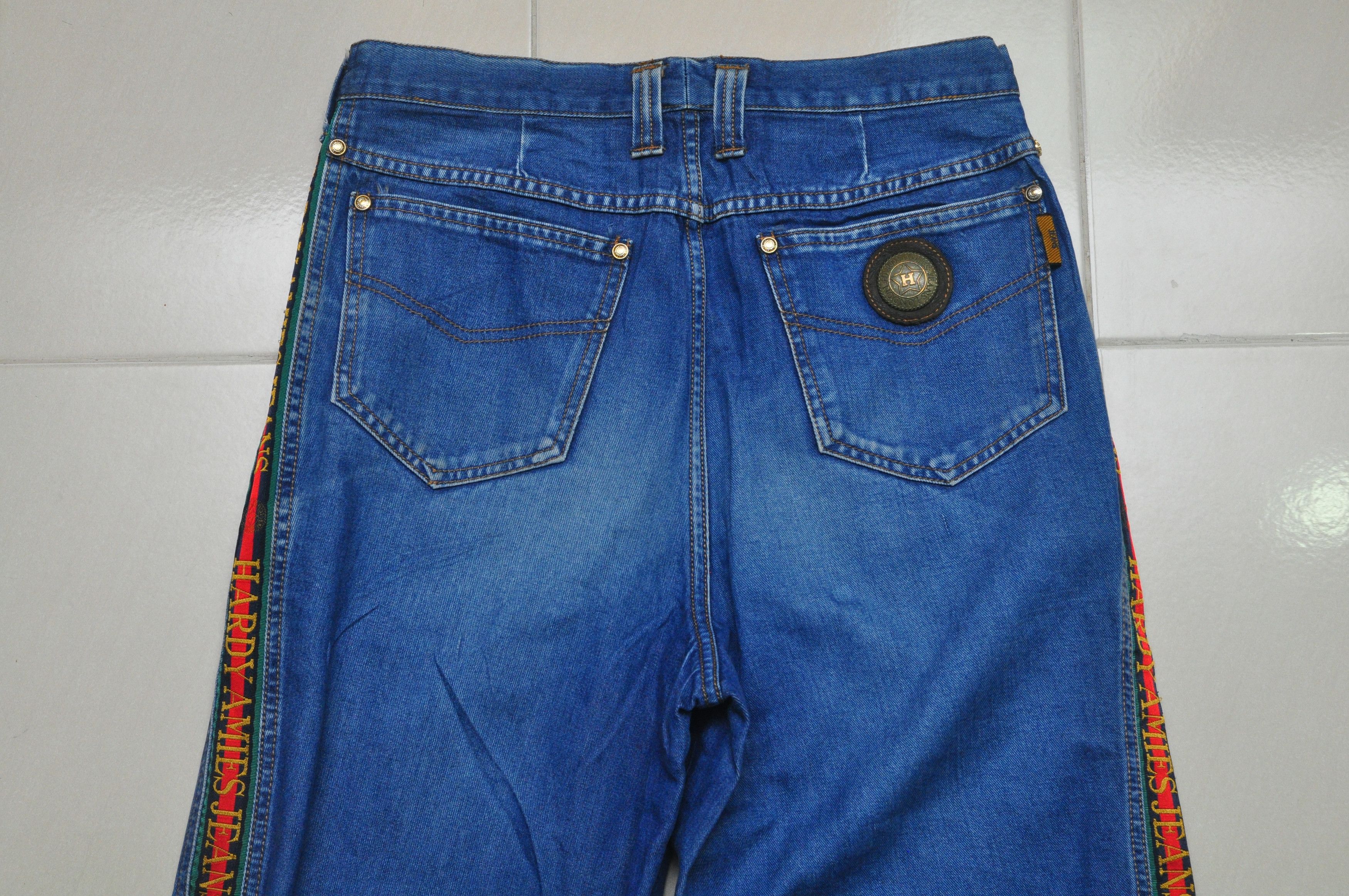 Designer × Hardy Amies × Japanese Brand Vintage Hardy Amies Jeans Travis Scott Fashion Style Size US 31 - 4 Thumbnail