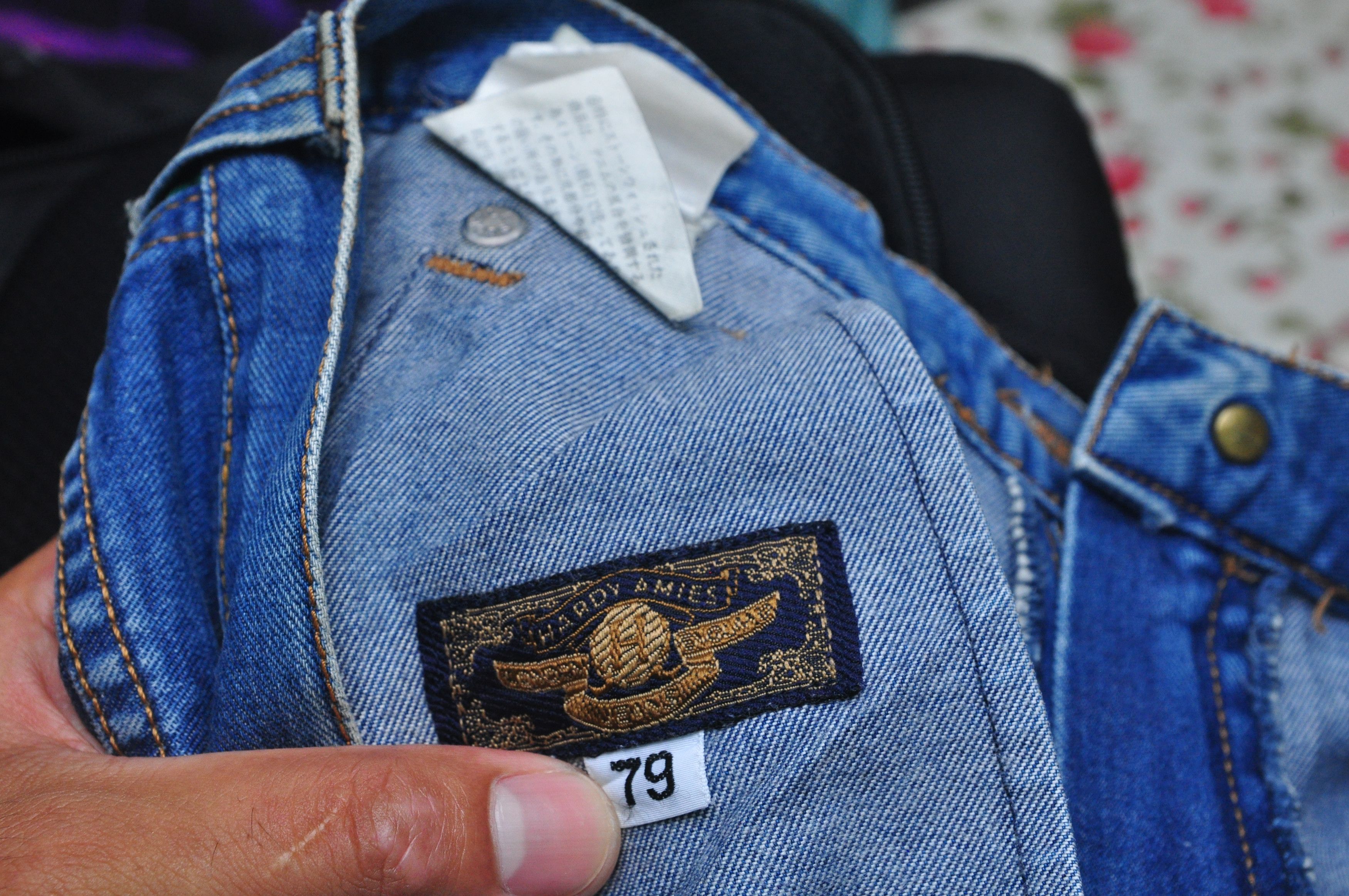 Designer × Hardy Amies × Japanese Brand Vintage Hardy Amies Jeans Travis Scott Fashion Style Size US 31 - 7 Thumbnail