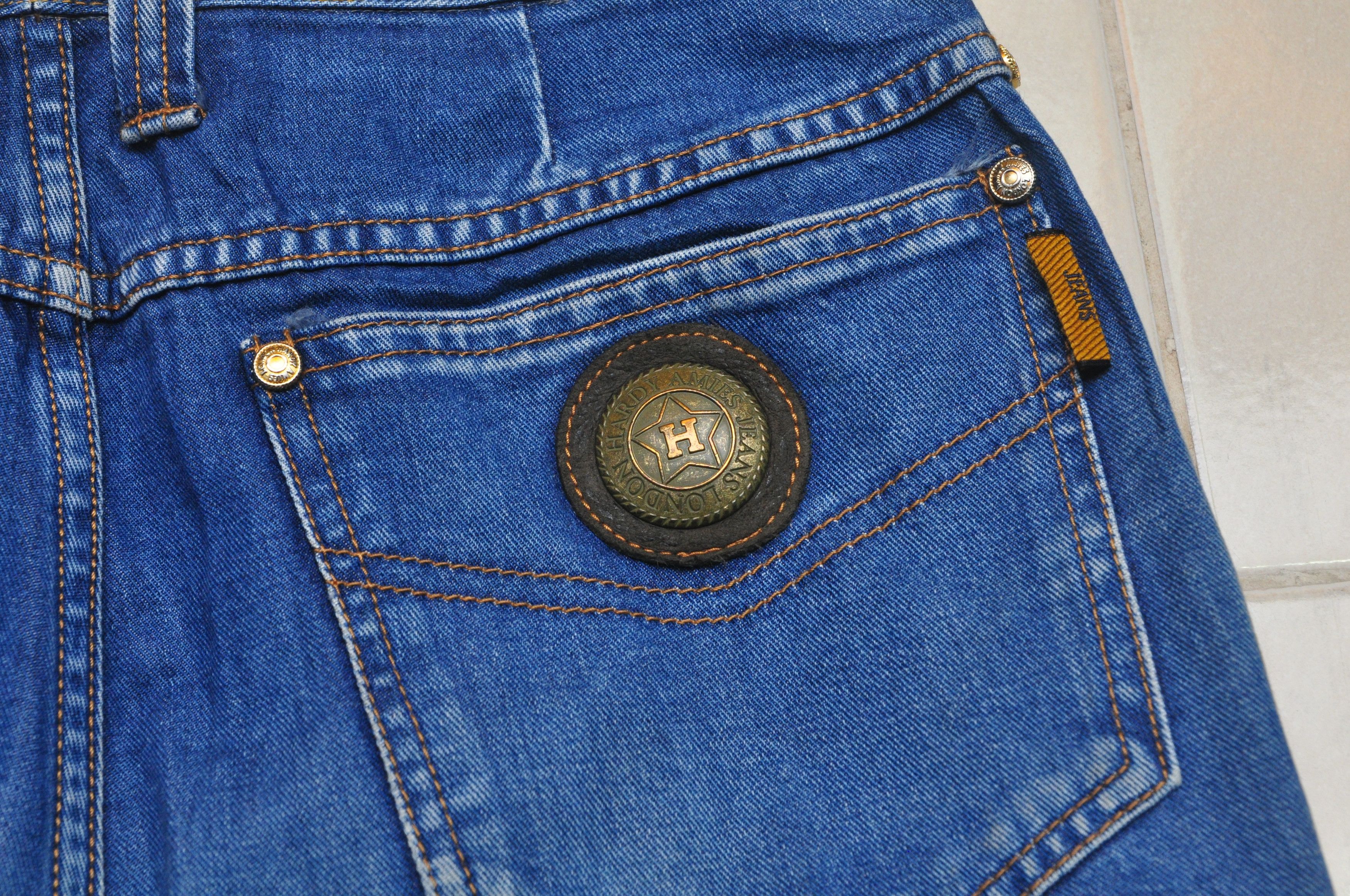Designer × Hardy Amies × Japanese Brand Vintage Hardy Amies Jeans Travis Scott Fashion Style Size US 31 - 5 Thumbnail