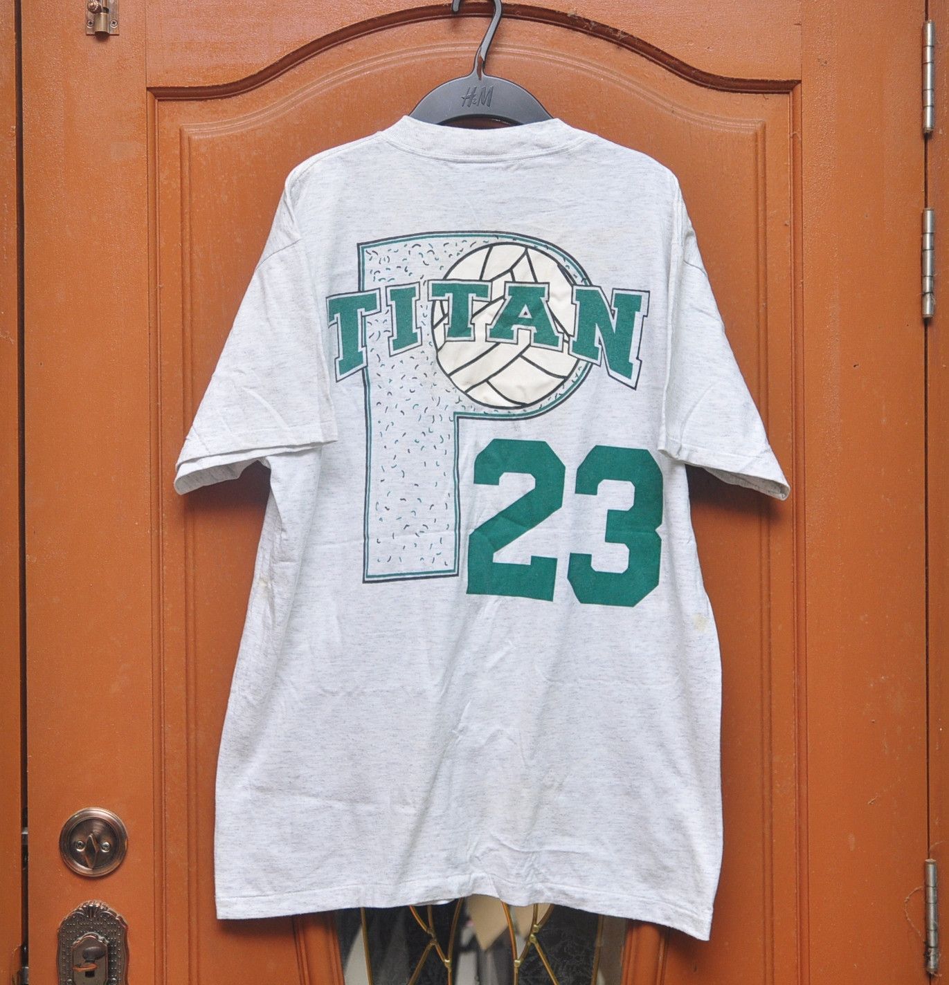 Japanese Brand Vintage Titan 23 Baseball Shirt Travis Scott Fashion Style Size US L / EU 52-54 / 3 - 1 Thumbnail