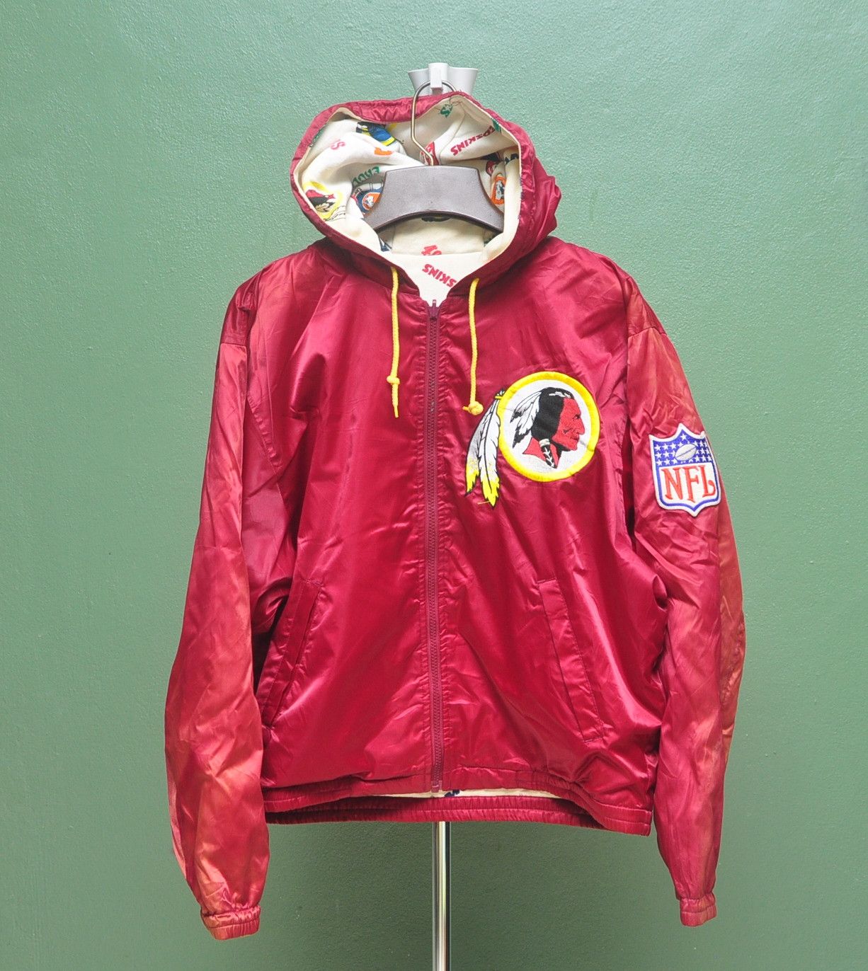 Designer × Japanese Brand × NFL Vintage Redskin NFL Starter Fullprint Embroided Jacket Size US L / EU 52-54 / 3 - 2 Thumbnail