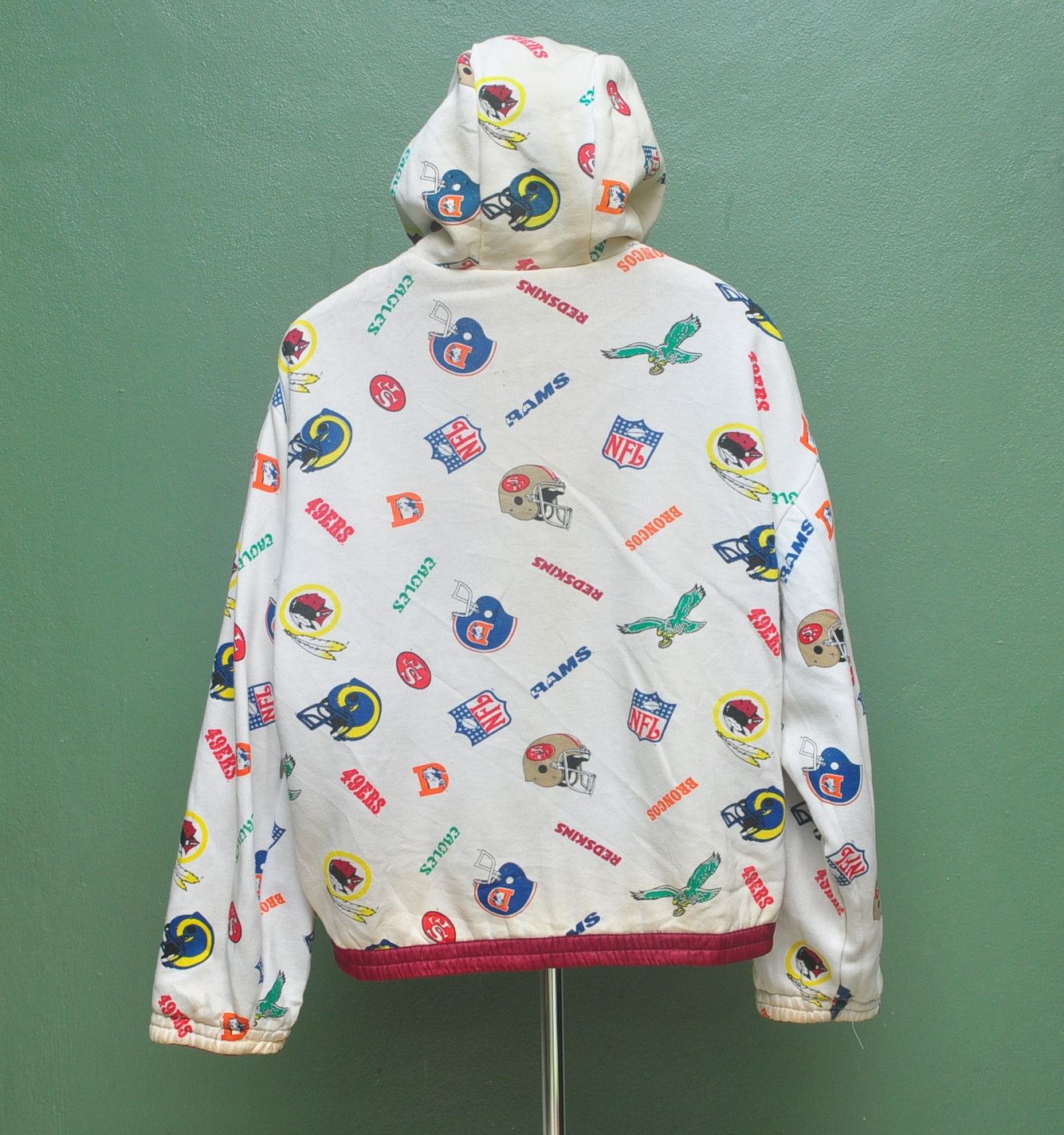 Designer × Japanese Brand × NFL Vintage Redskin NFL Starter Fullprint Embroided Jacket Size US L / EU 52-54 / 3 - 9 Thumbnail