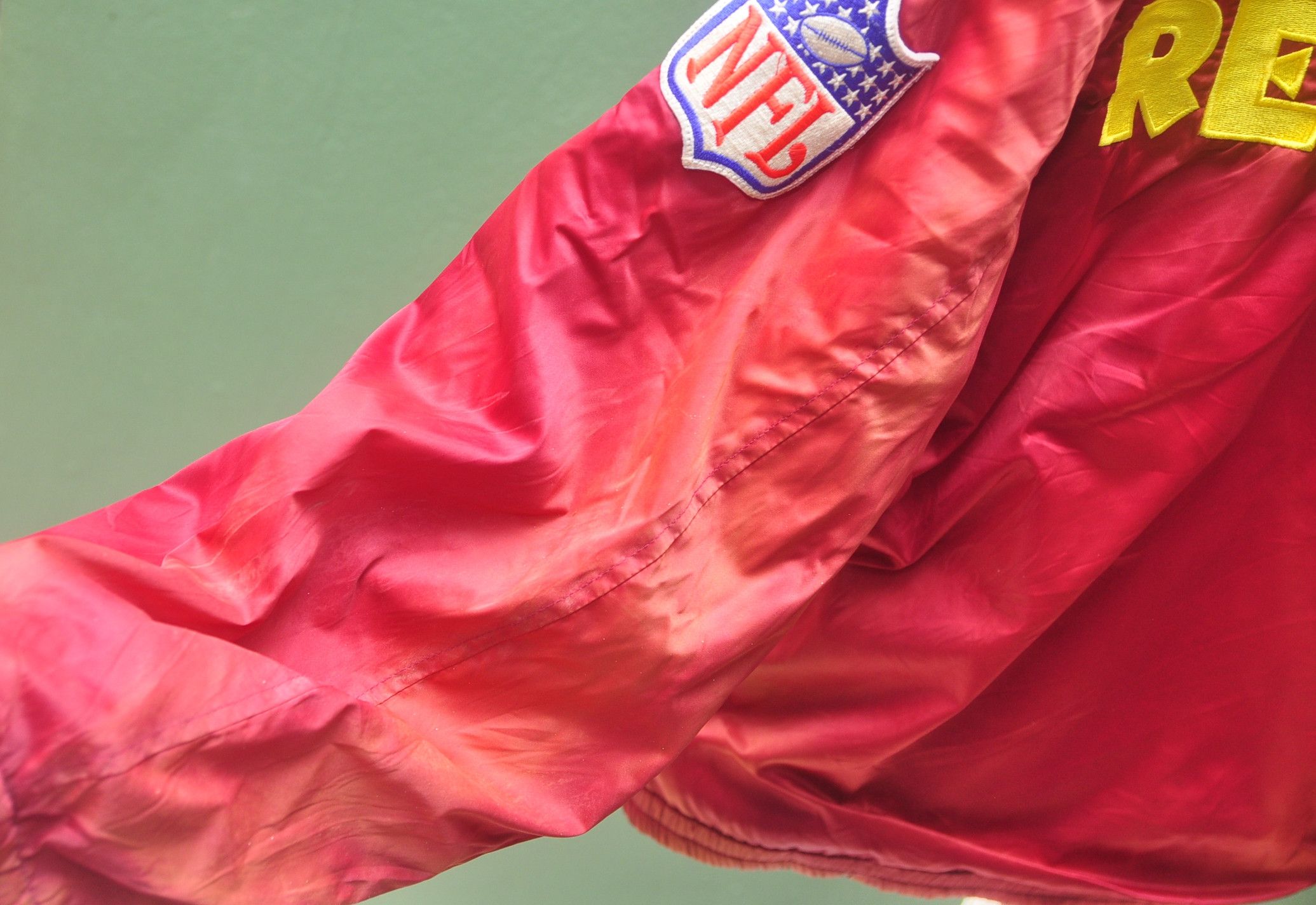 Designer × Japanese Brand × NFL Vintage Redskin NFL Starter Fullprint Embroided Jacket Size US L / EU 52-54 / 3 - 7 Thumbnail