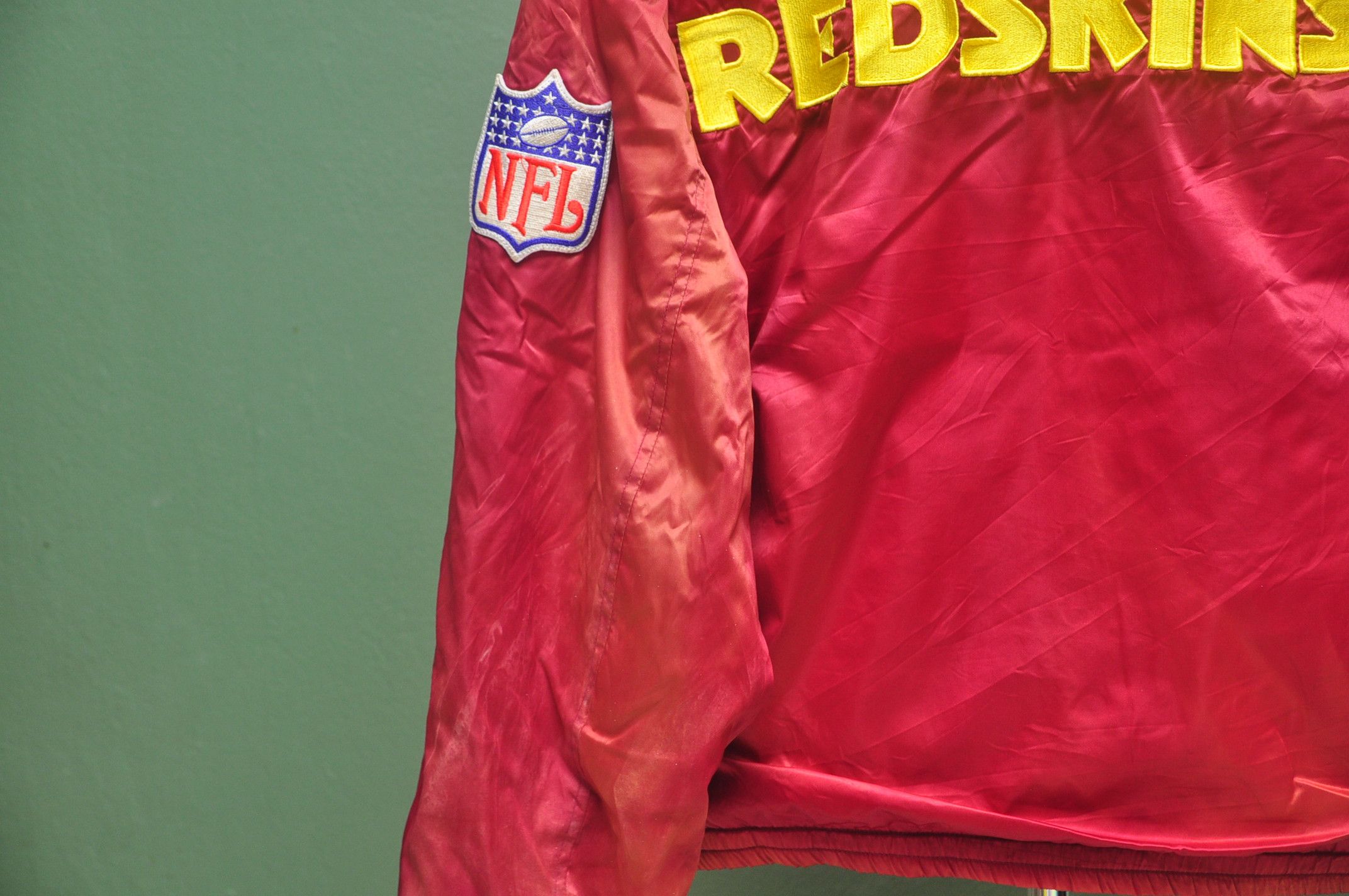 Designer × Japanese Brand × NFL Vintage Redskin NFL Starter Fullprint Embroided Jacket Size US L / EU 52-54 / 3 - 5 Thumbnail