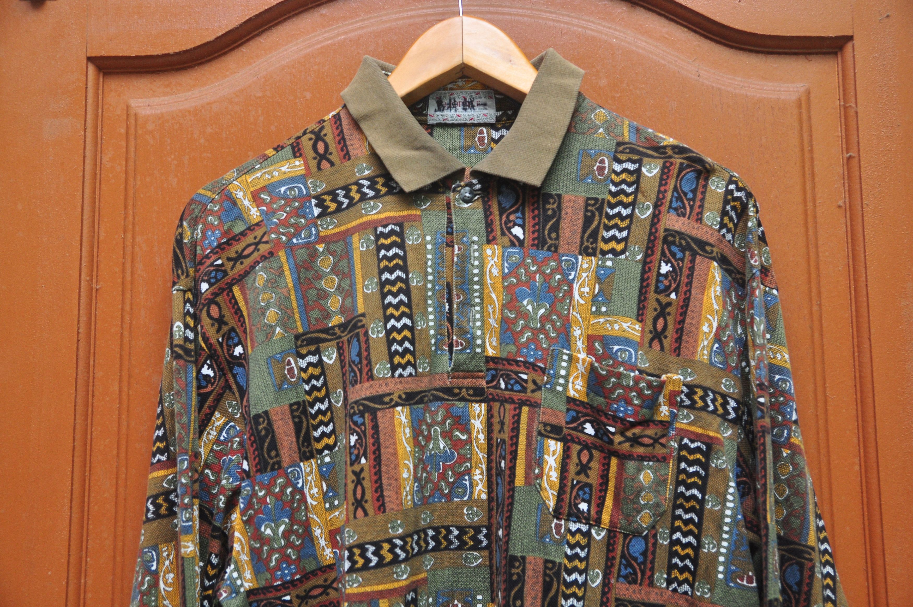 Japanese Brand × Vintage 3.JOPELLE Long Sleeve Shirt / hip hop swag skate rap gift Size US L / EU 52-54 / 3 - 3 Thumbnail