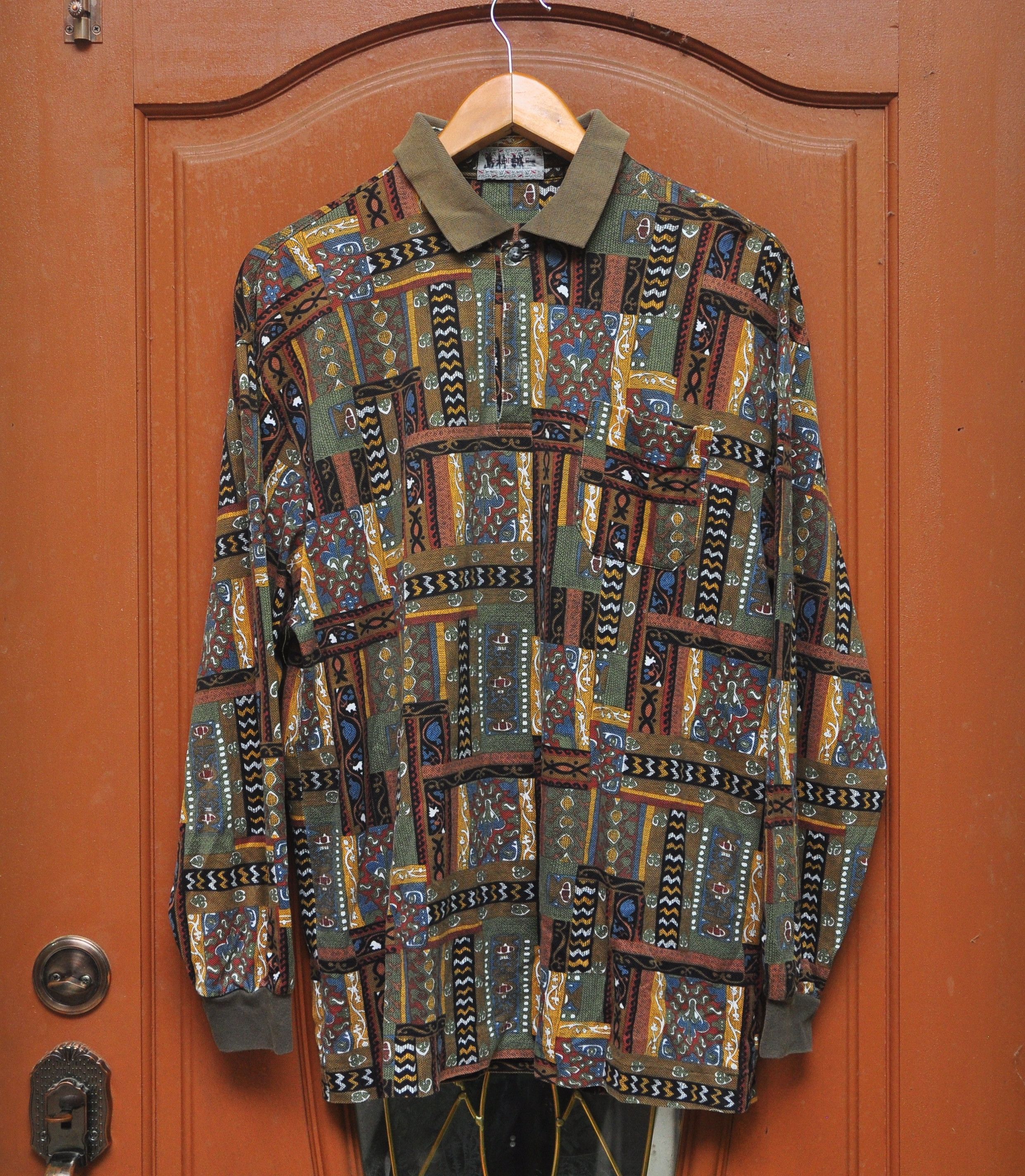 Japanese Brand × Vintage 3.JOPELLE Long Sleeve Shirt / hip hop swag skate rap gift Size US L / EU 52-54 / 3 - 1 Thumbnail