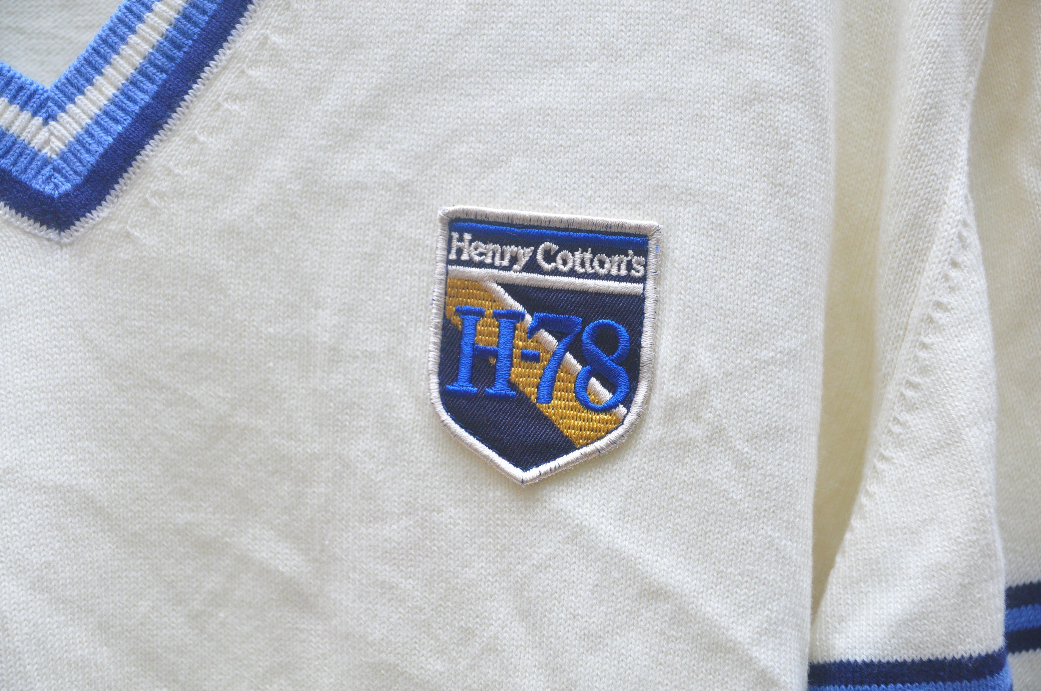 Henry Cotton's × Japanese Brand × Vintage Vintage Henry Cottons Sweetshirt Designer Fashion Style Size US L / EU 52-54 / 3 - 4 Thumbnail