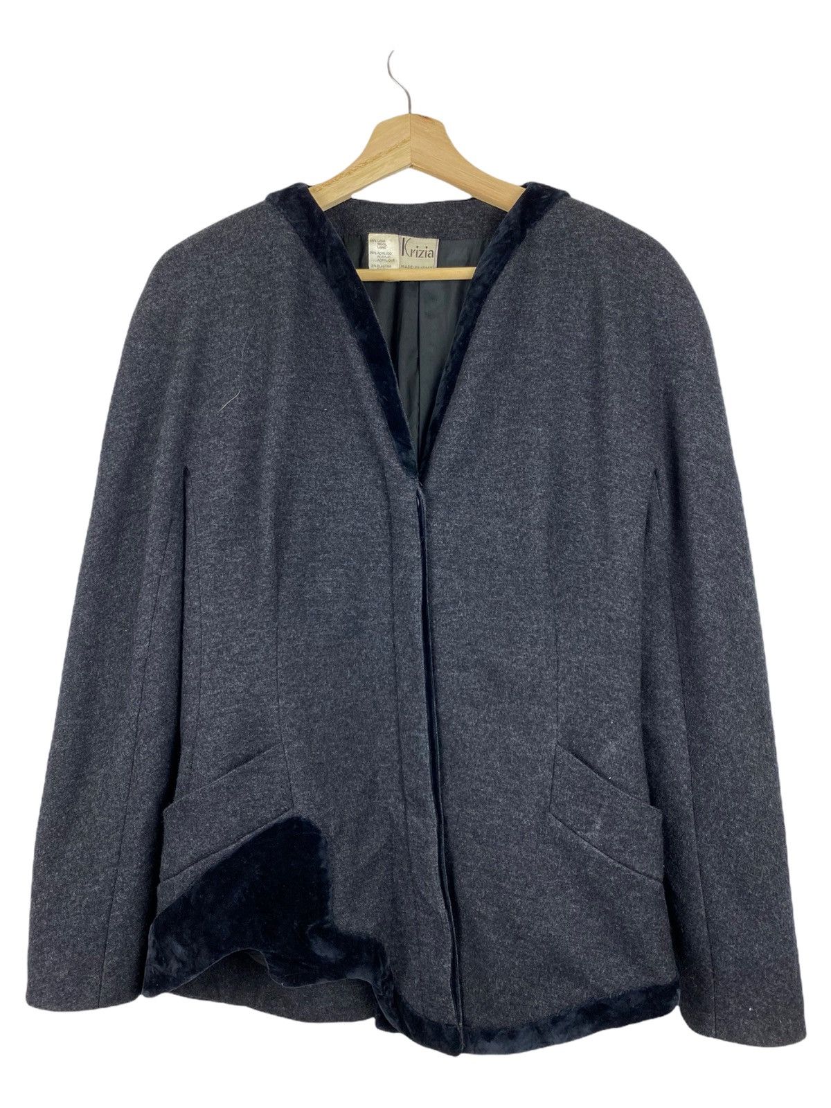 Japanese Brand × Krizia Uomo KRIZIA MADE ITALY JACKET NICE DESIGN Size US L / EU 52-54 / 3 - 1 Thumbnail