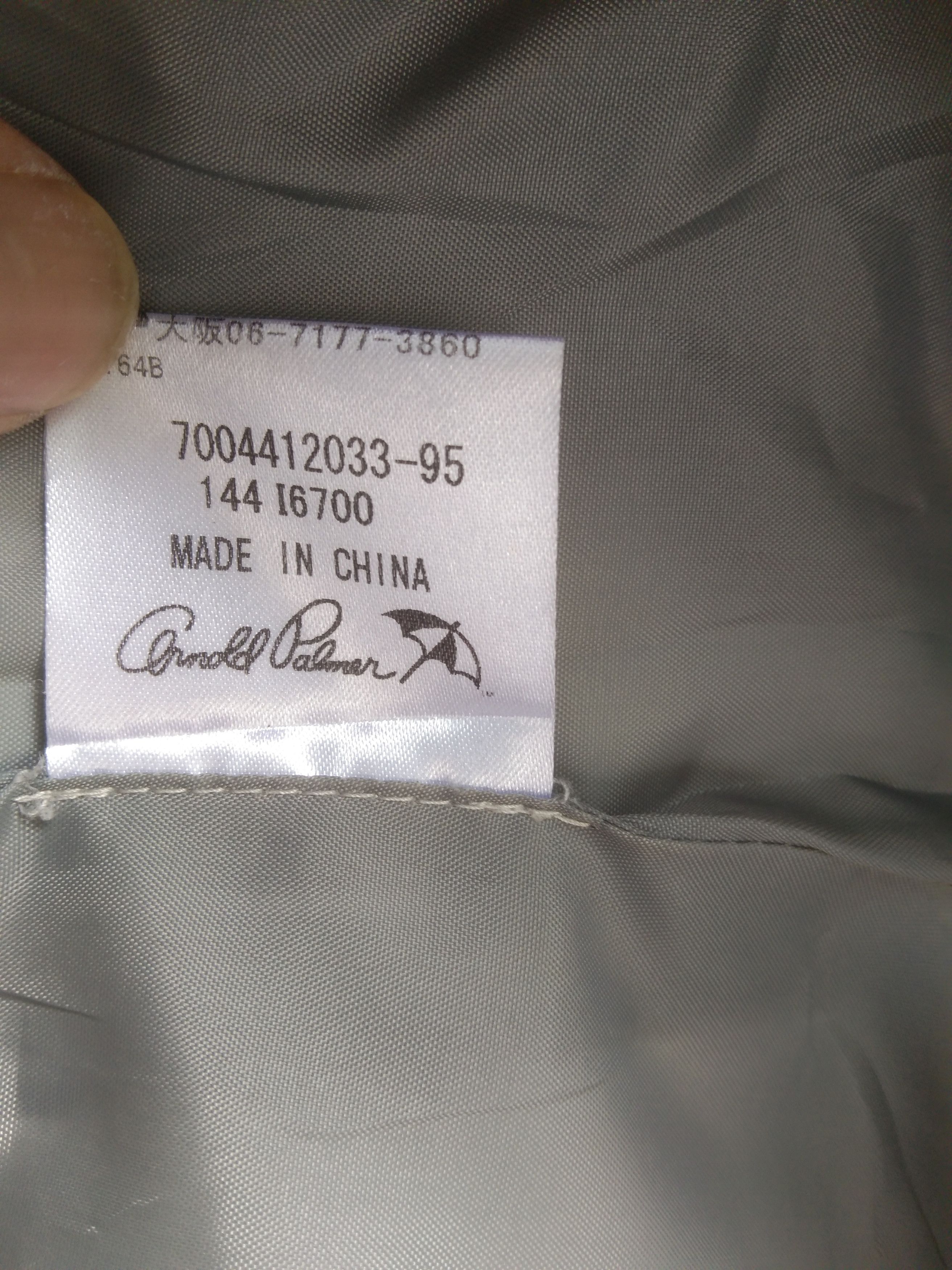 Japanese Brand ARNOLD PALMER LIGHT JACKET Size US XL / EU 56 / 4 - 6 Thumbnail