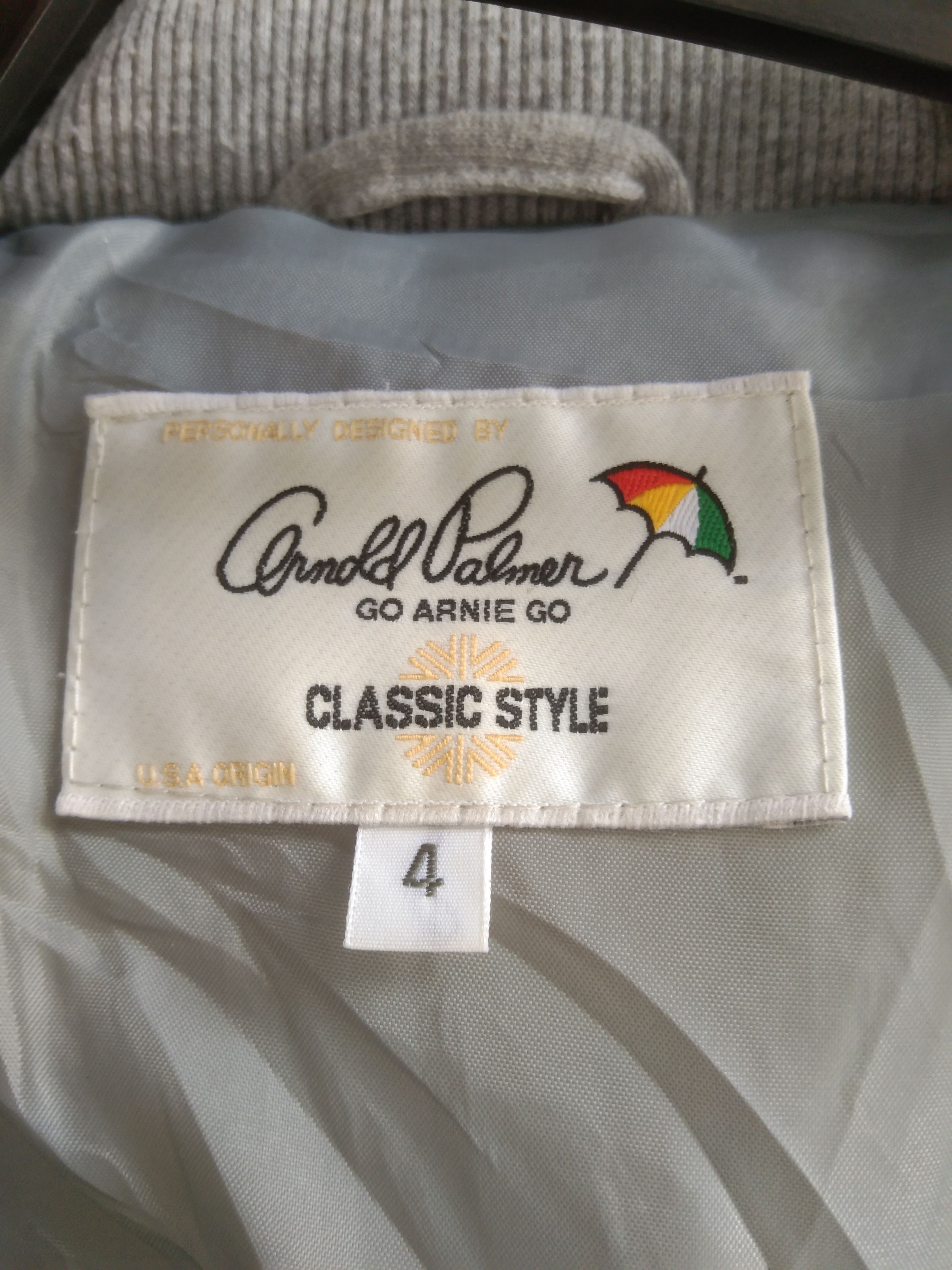 Japanese Brand ARNOLD PALMER LIGHT JACKET Size US XL / EU 56 / 4 - 8 Thumbnail
