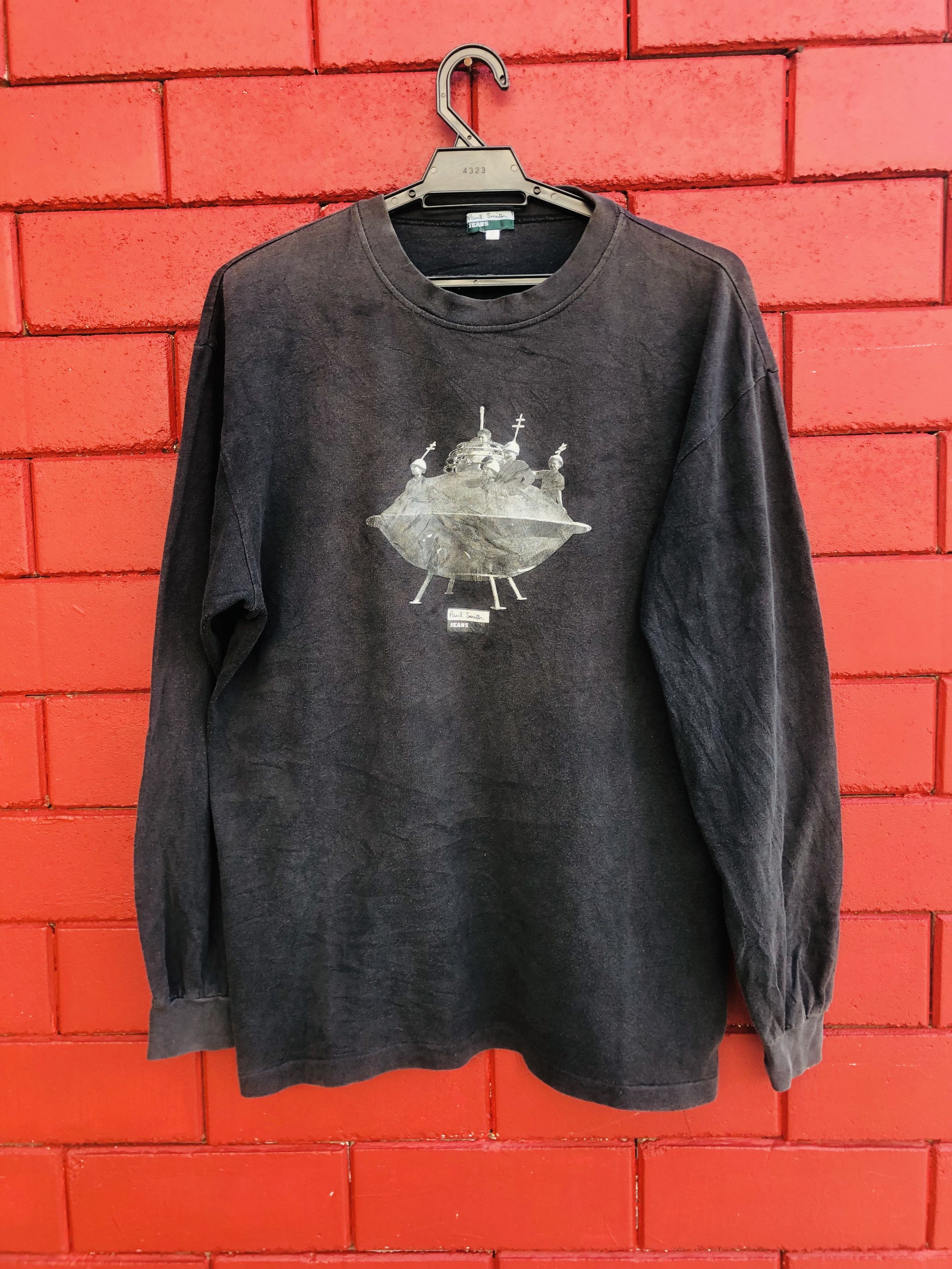 Japanese Brand × Paul Smith Vintage Paul Smith UFO Long Sleeve Fashion Style Size US L / EU 52-54 / 3 - 1 Thumbnail