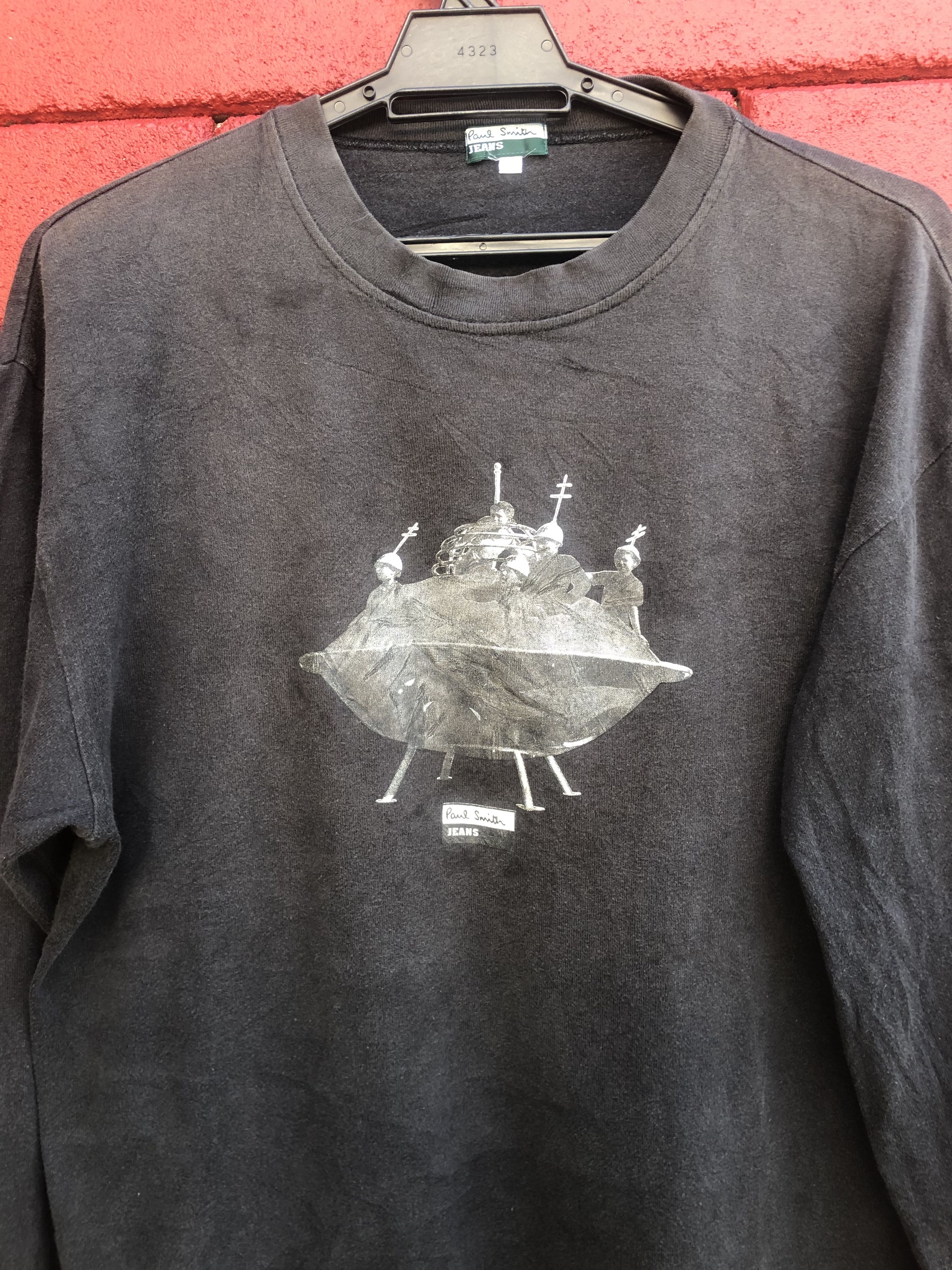 Japanese Brand × Paul Smith Vintage Paul Smith UFO Long Sleeve Fashion Style Size US L / EU 52-54 / 3 - 3 Thumbnail