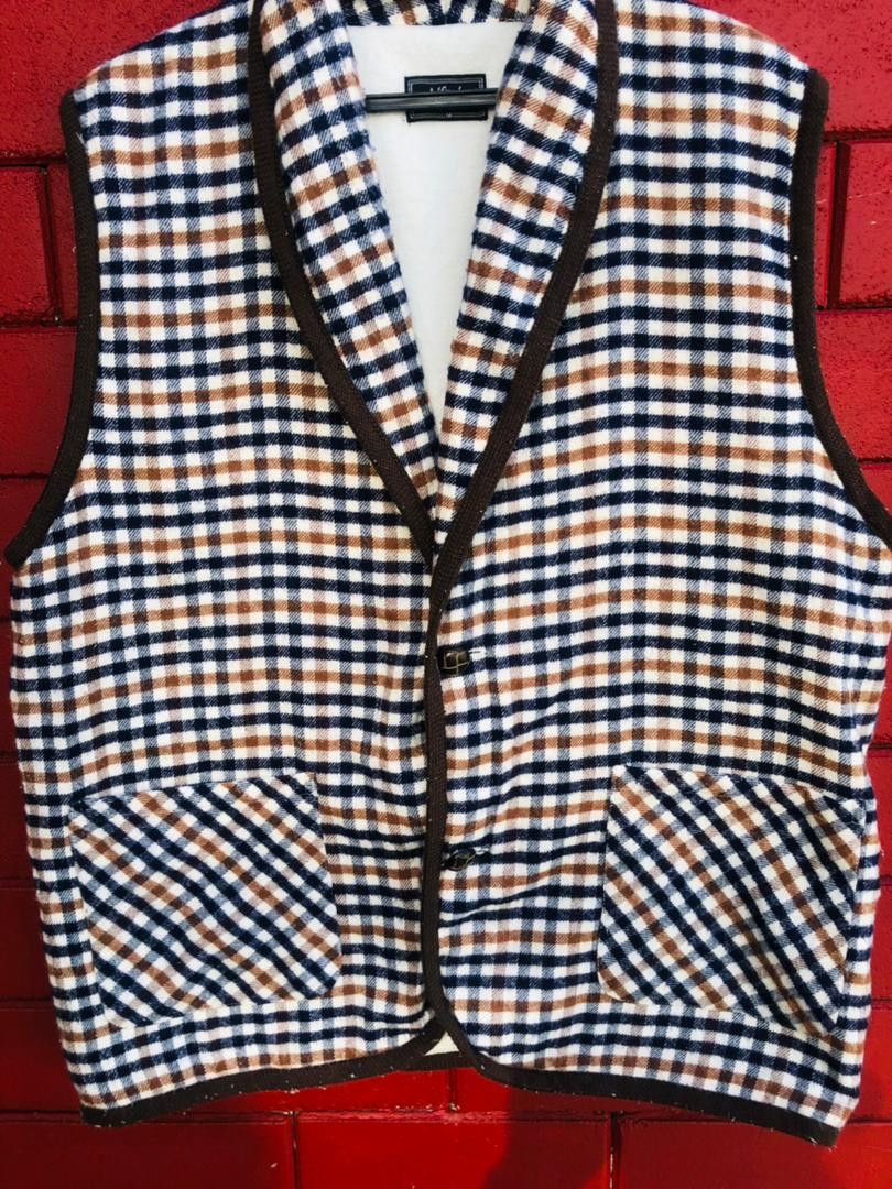 Japanese Brand × Versace × Vintage Vintage Versace Japanese Vest Travis Scott Fashion Style Size US L / EU 52-54 / 3 - 4 Thumbnail