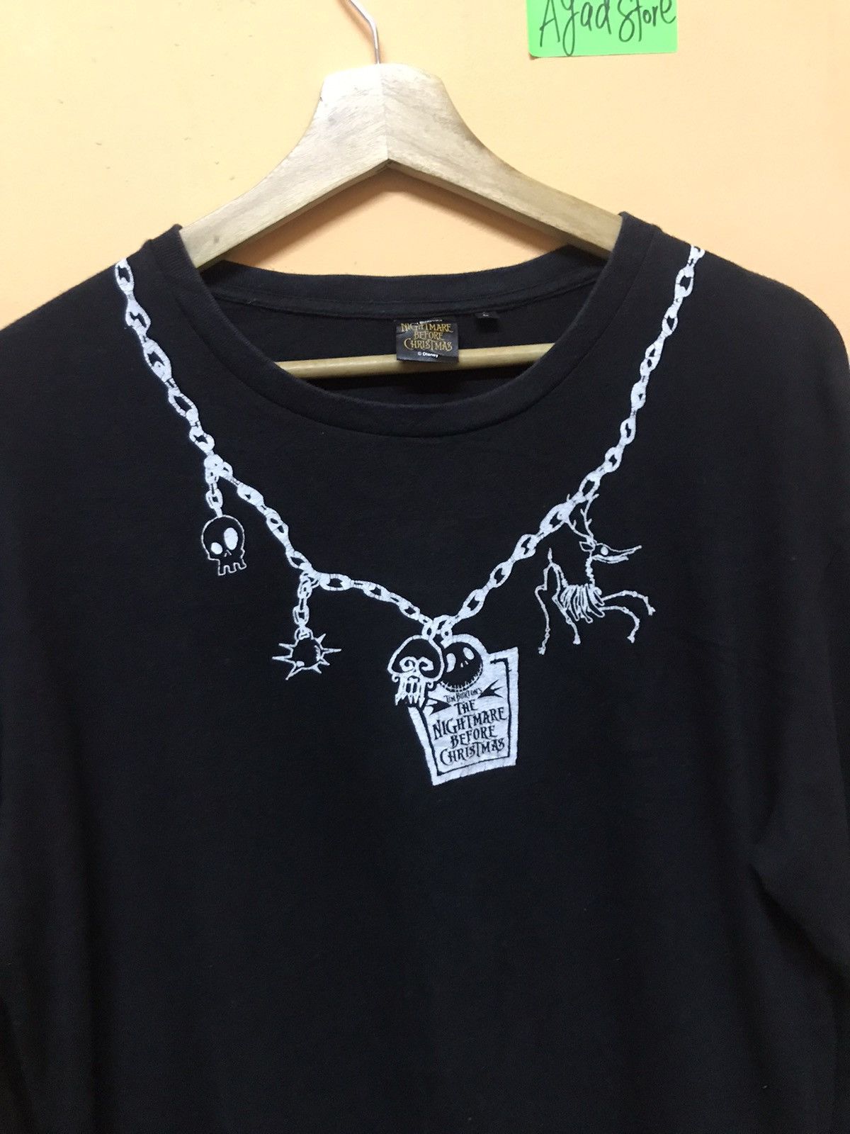 Disney ‼️ TIM BURTIN'S THE NIGHTMARE BEFORE CHRISTMAS TSHIRT LONG Size US L / EU 52-54 / 3 - 3 Thumbnail