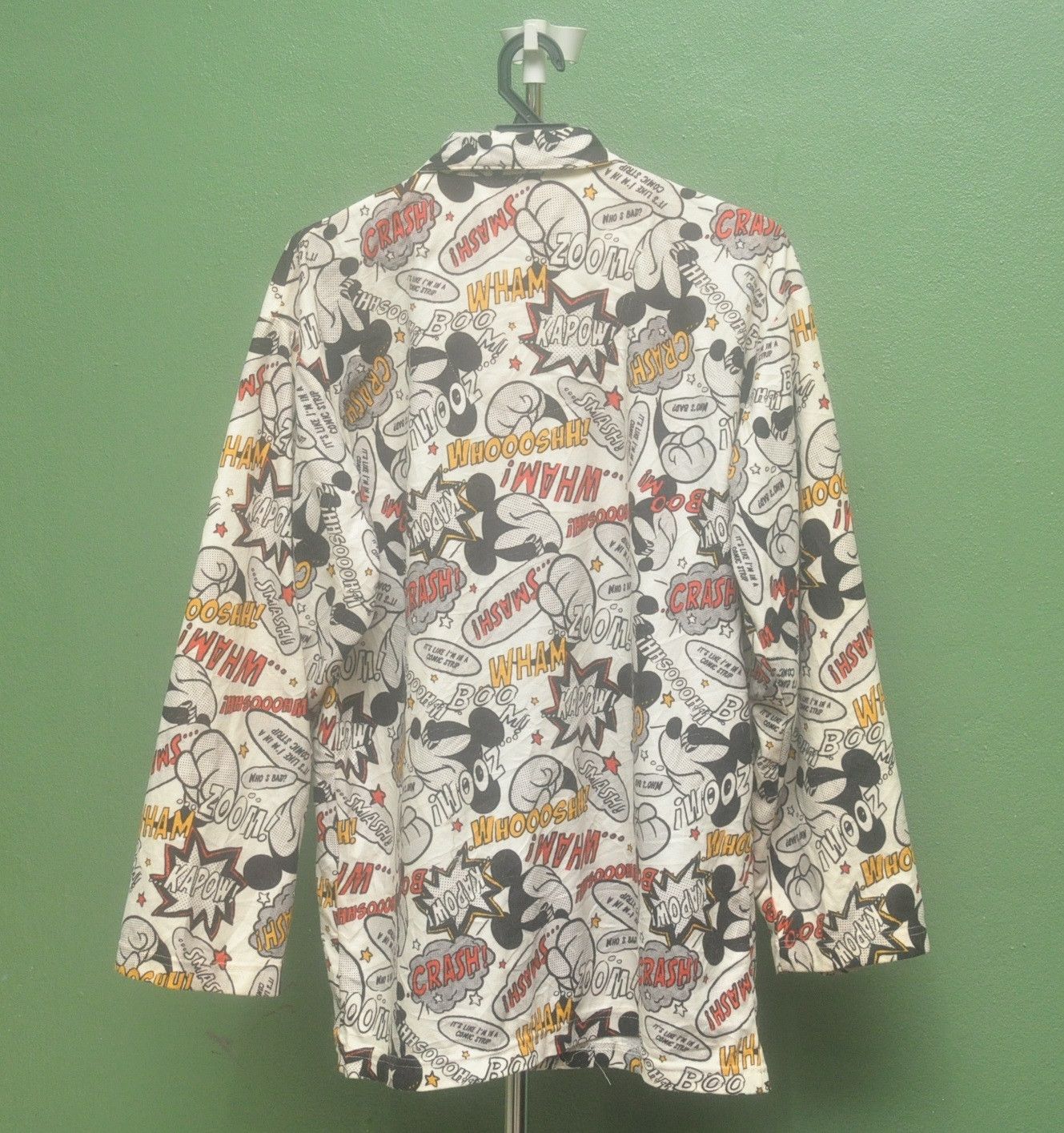 Disney × Japanese Brand Vintage Mickey Mouse Travis Scott Fashion Style Pajamas Size US L / EU 52-54 / 3 - 2 Thumbnail