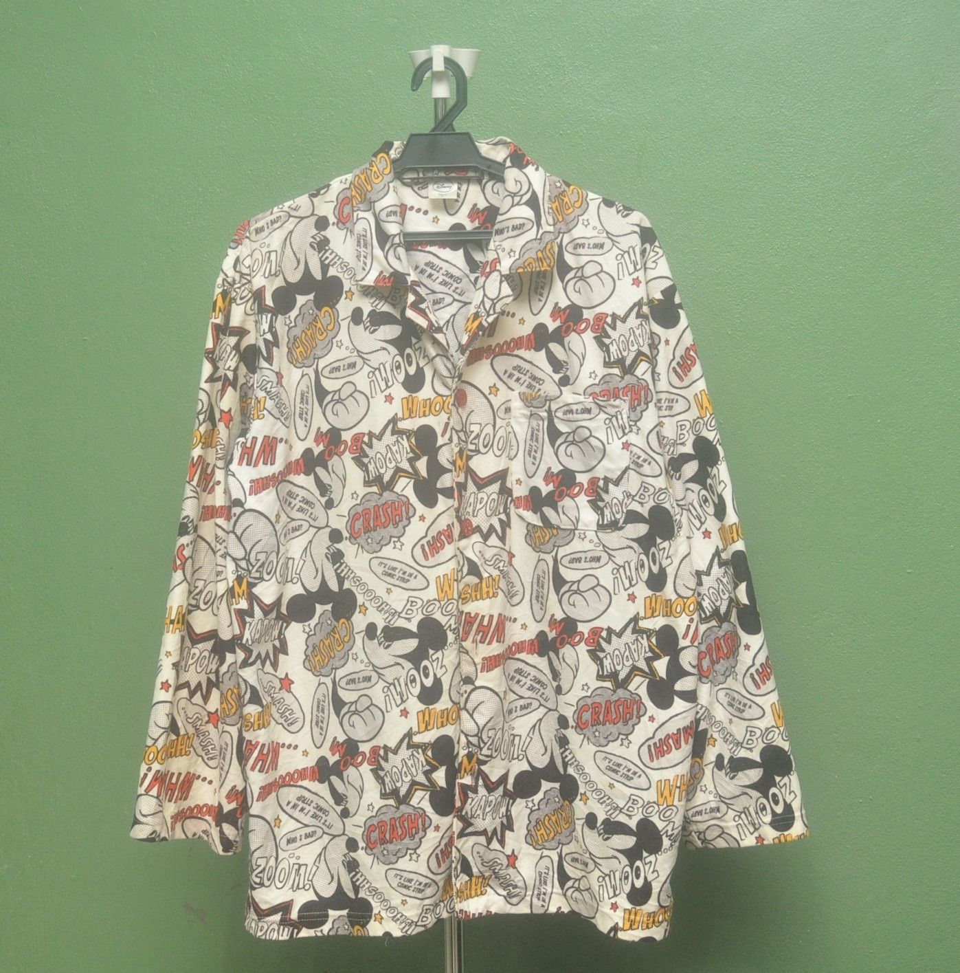 Disney × Japanese Brand Vintage Mickey Mouse Travis Scott Fashion Style Pajamas Size US L / EU 52-54 / 3 - 1 Thumbnail