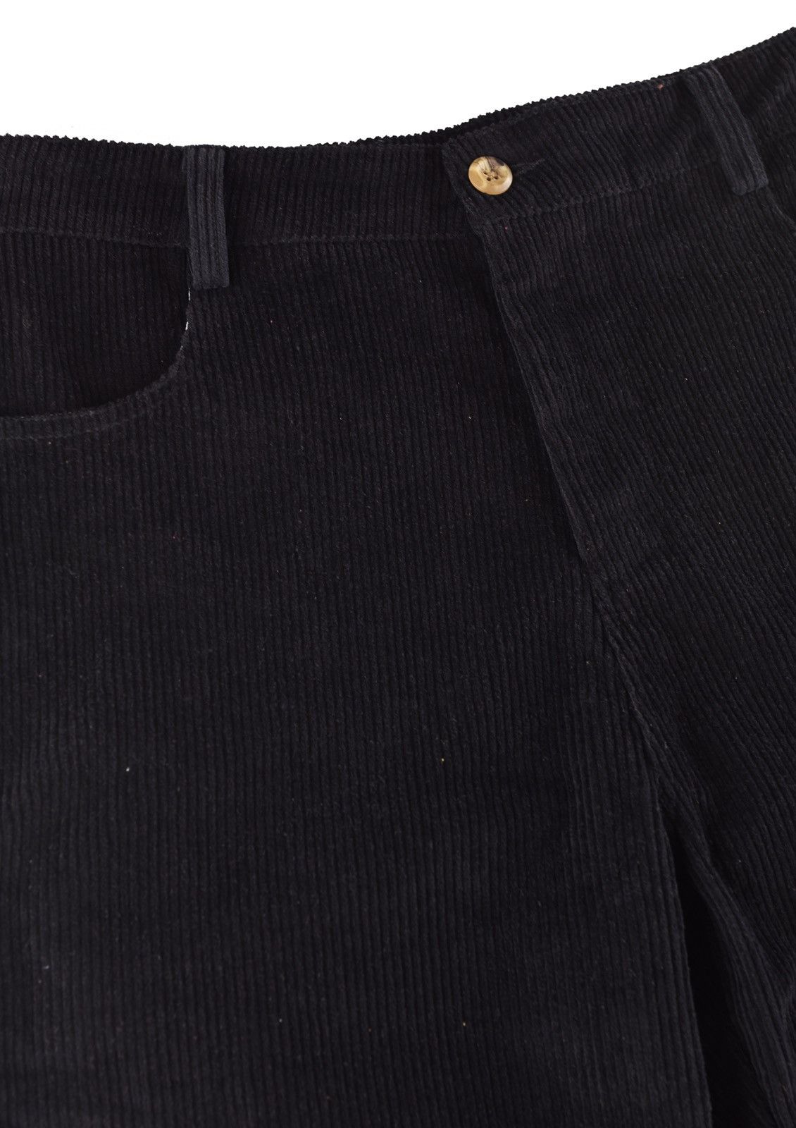 Vintage Corduroy Pants Black Size US 40 / EU 56 - 5 Thumbnail