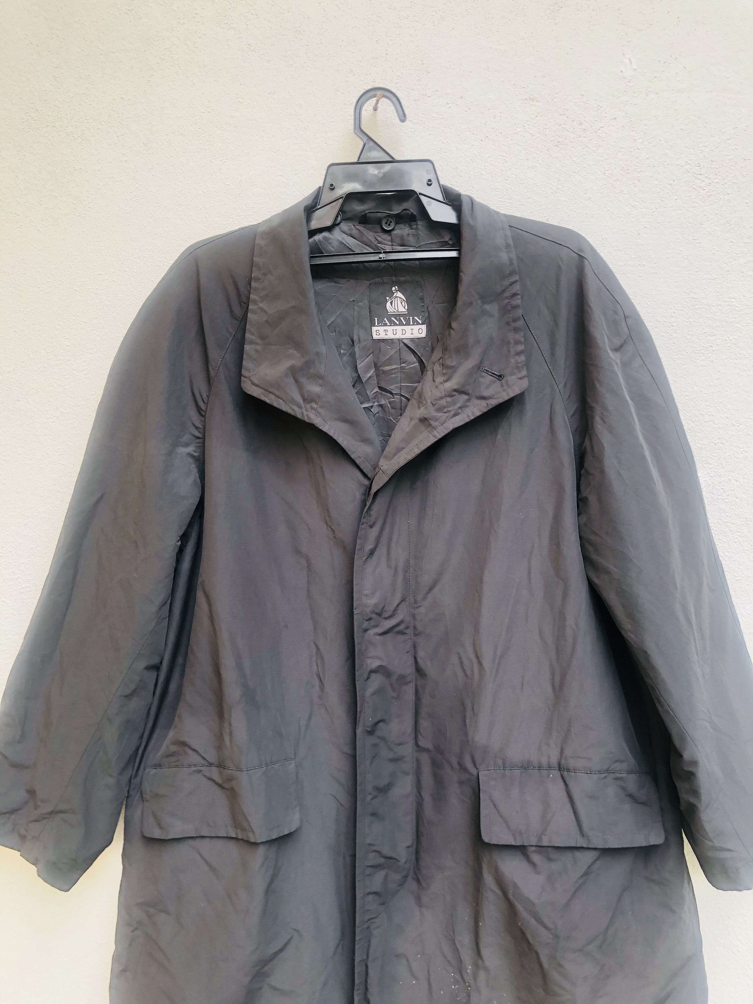 Japanese Brand × Lanvin × Vintage Vintage Lanvin Studio Collection Designer Style Long Jacket Size US L / EU 52-54 / 3 - 2 Thumbnail