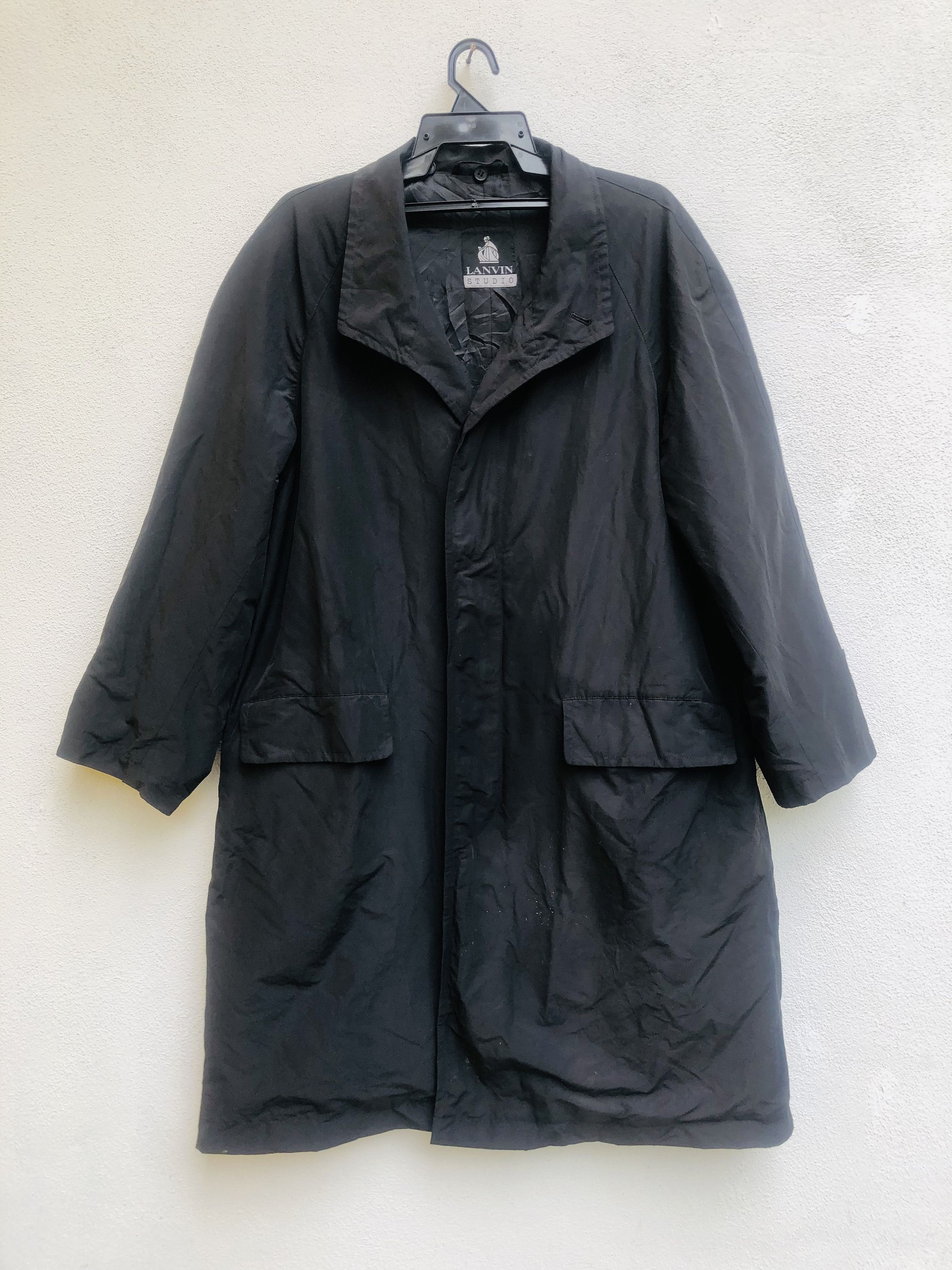 Japanese Brand × Lanvin × Vintage Vintage Lanvin Studio Collection Designer Style Long Jacket Size US L / EU 52-54 / 3 - 1 Thumbnail