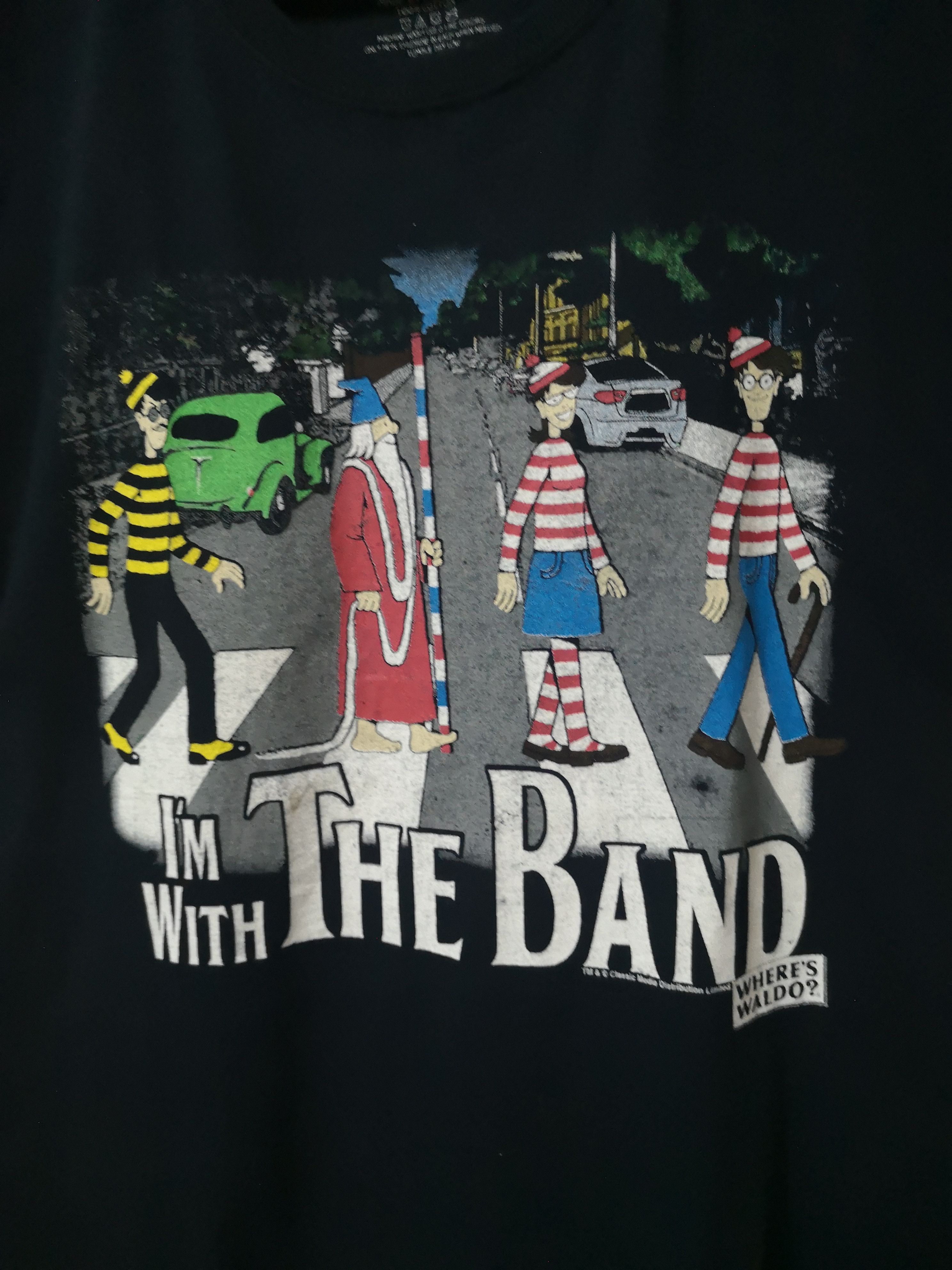 Band Tees "I'M WITH THE BAND" TEES Size US M / EU 48-50 / 2 - 2 Thumbnail