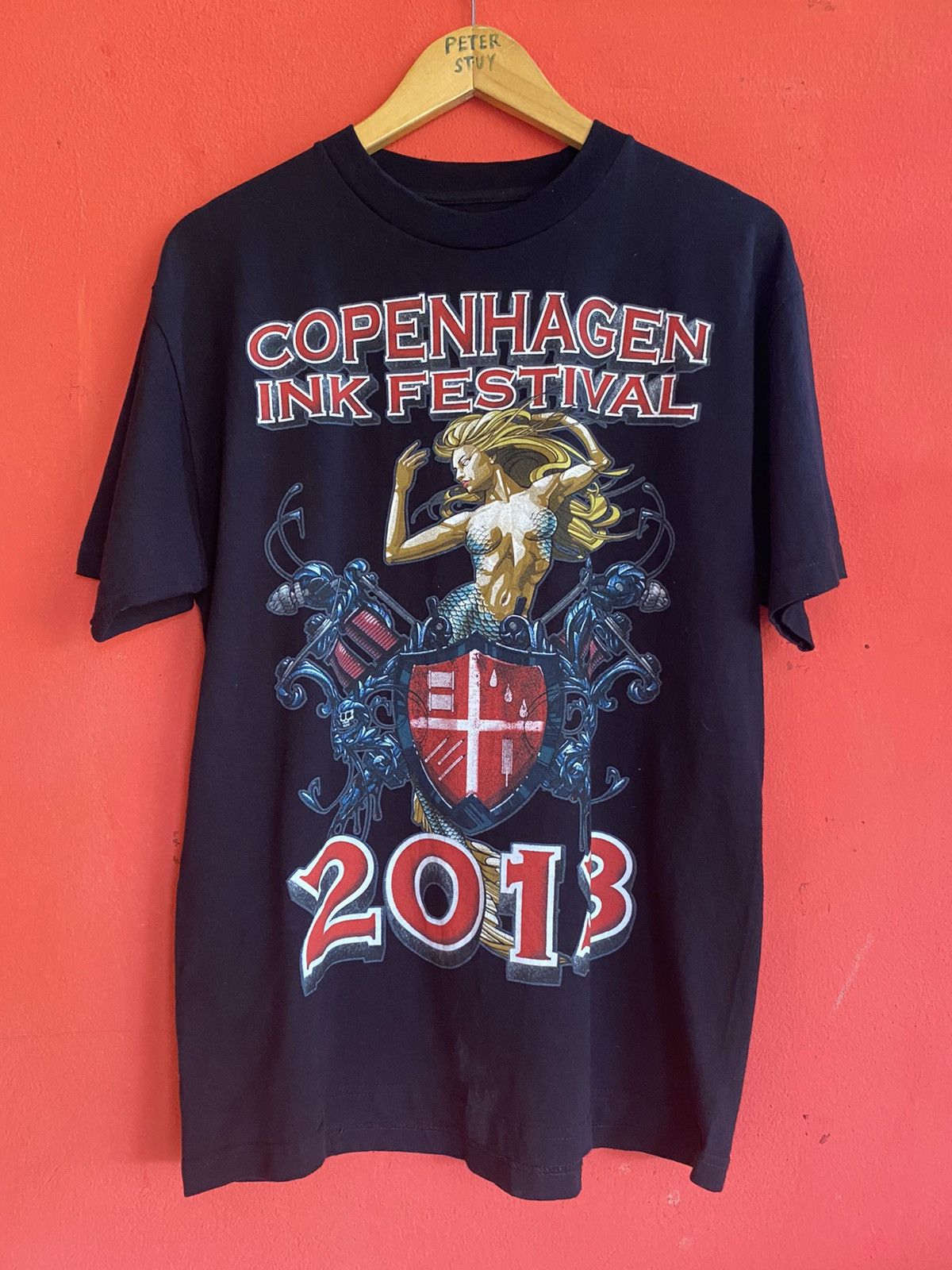 image of Art Copenhagen Ink Festival 2013 Black Shirt, Men's (Size Medium)