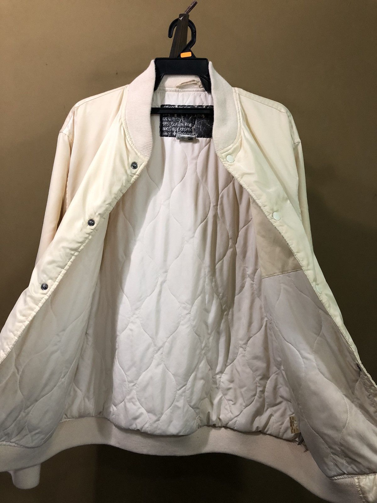 Stussy × Vintage Vintage Stussy Embroidered Spell Out Zipper Jacket Size US L / EU 52-54 / 3 - 8 Thumbnail