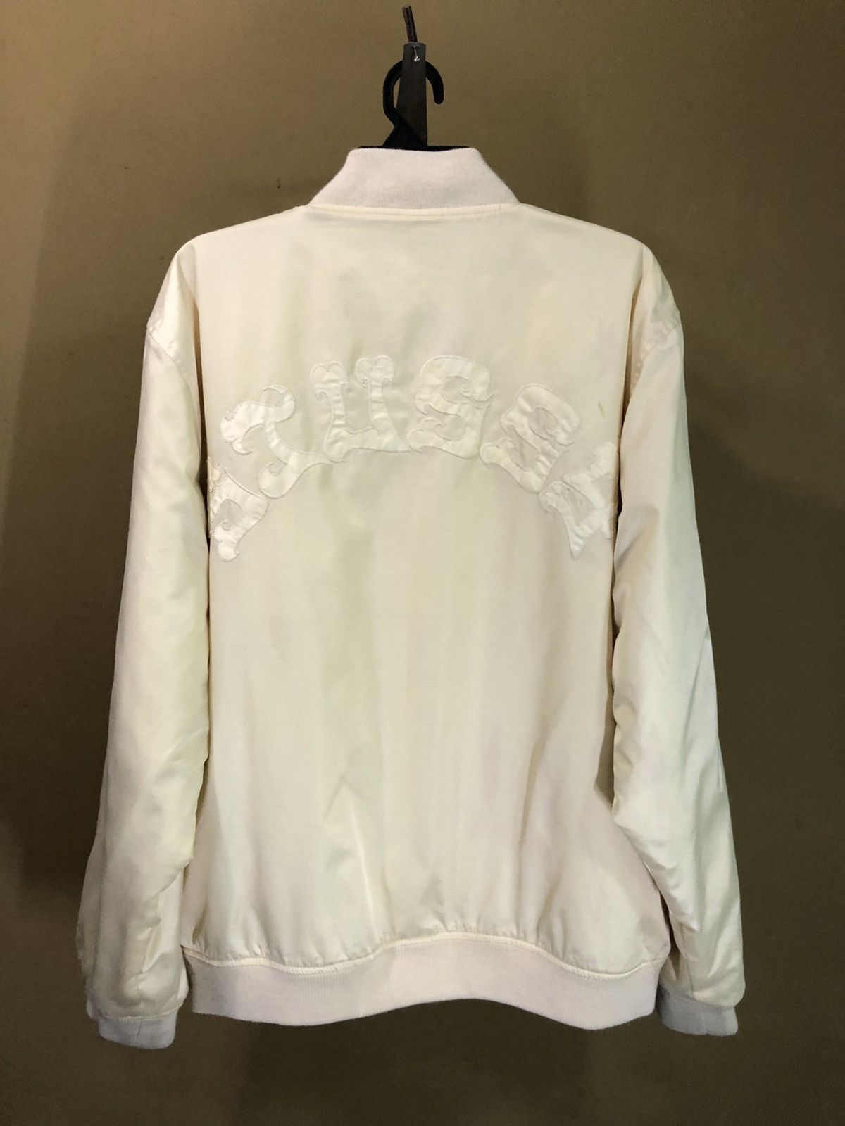 Stussy × Vintage Vintage Stussy Embroidered Spell Out Zipper Jacket Size US L / EU 52-54 / 3 - 4 Thumbnail
