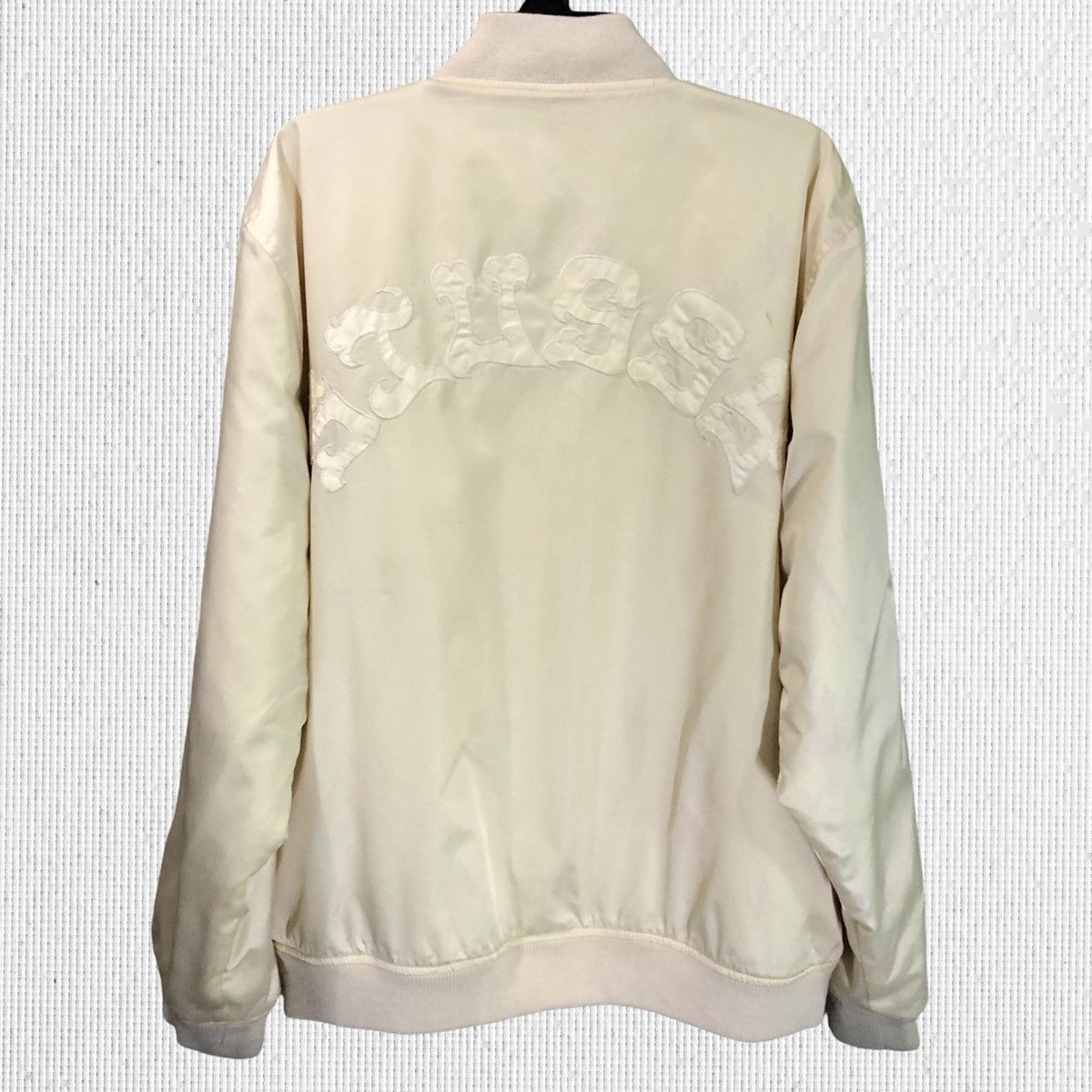 Stussy × Vintage Vintage Stussy Embroidered Spell Out Zipper Jacket Size US L / EU 52-54 / 3 - 2 Thumbnail