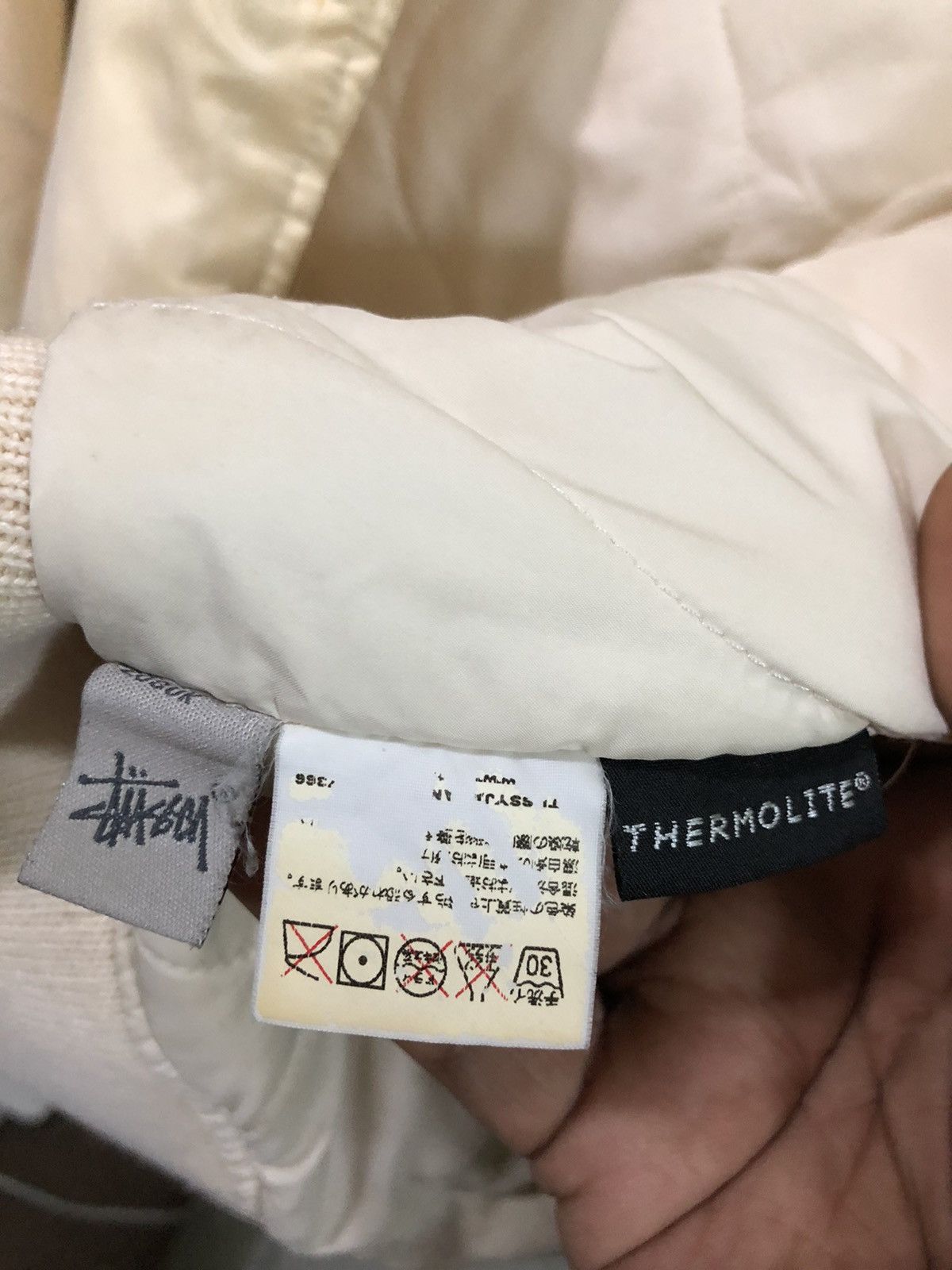 Stussy × Vintage Vintage Stussy Embroidered Spell Out Zipper Jacket Size US L / EU 52-54 / 3 - 11 Thumbnail
