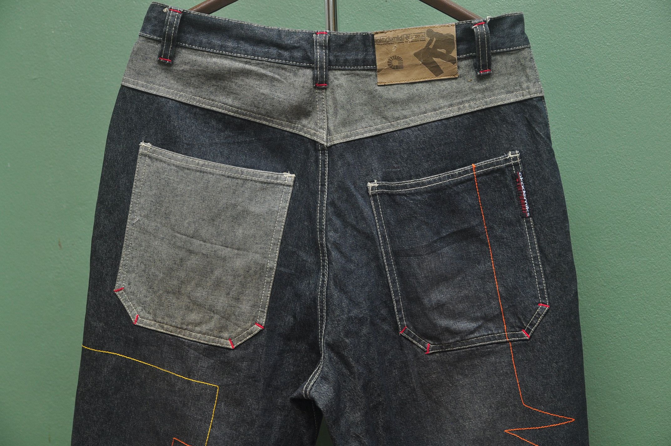 Akademiks × Designer × Japanese Brand Vintage Akademiks Denim Jeans Travis Scott Fashion Style Size US 33 - 6 Thumbnail