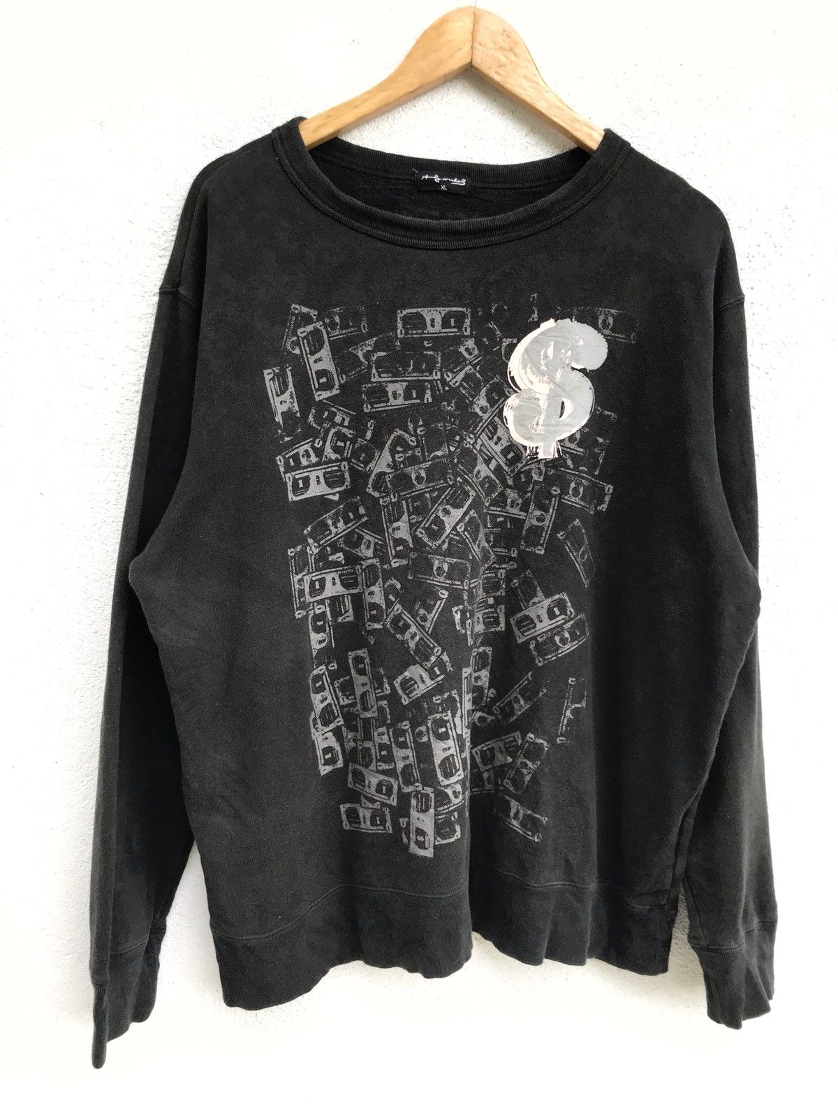 Andy Warhol × Uniqlo Andy Warhol X Uniqlo $ Money Pop Art Crewneck Sweatshirt Size US XL / EU 56 / 4 - 2 Thumbnail