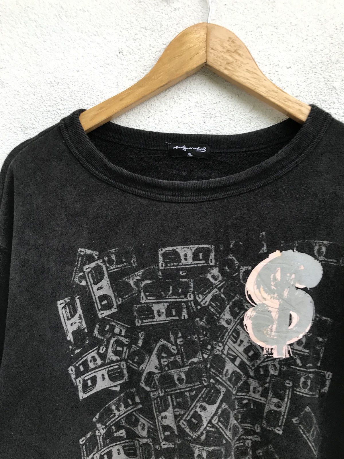 Andy Warhol × Uniqlo Andy Warhol X Uniqlo $ Money Pop Art Crewneck Sweatshirt Size US XL / EU 56 / 4 - 4 Thumbnail
