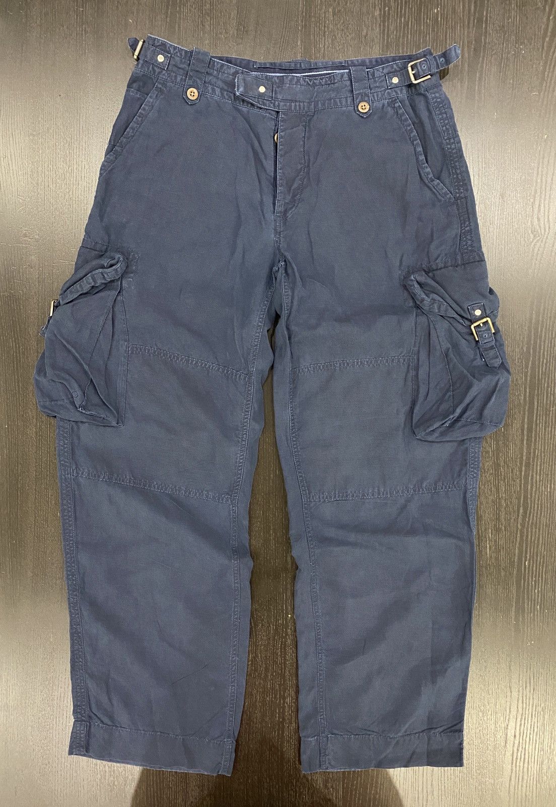 パンツ 90s Ralph Lauren linen silk cargo PRL パンツ 90s Ralph Lauren linen silk cargo PRL Vintage 90s Polo