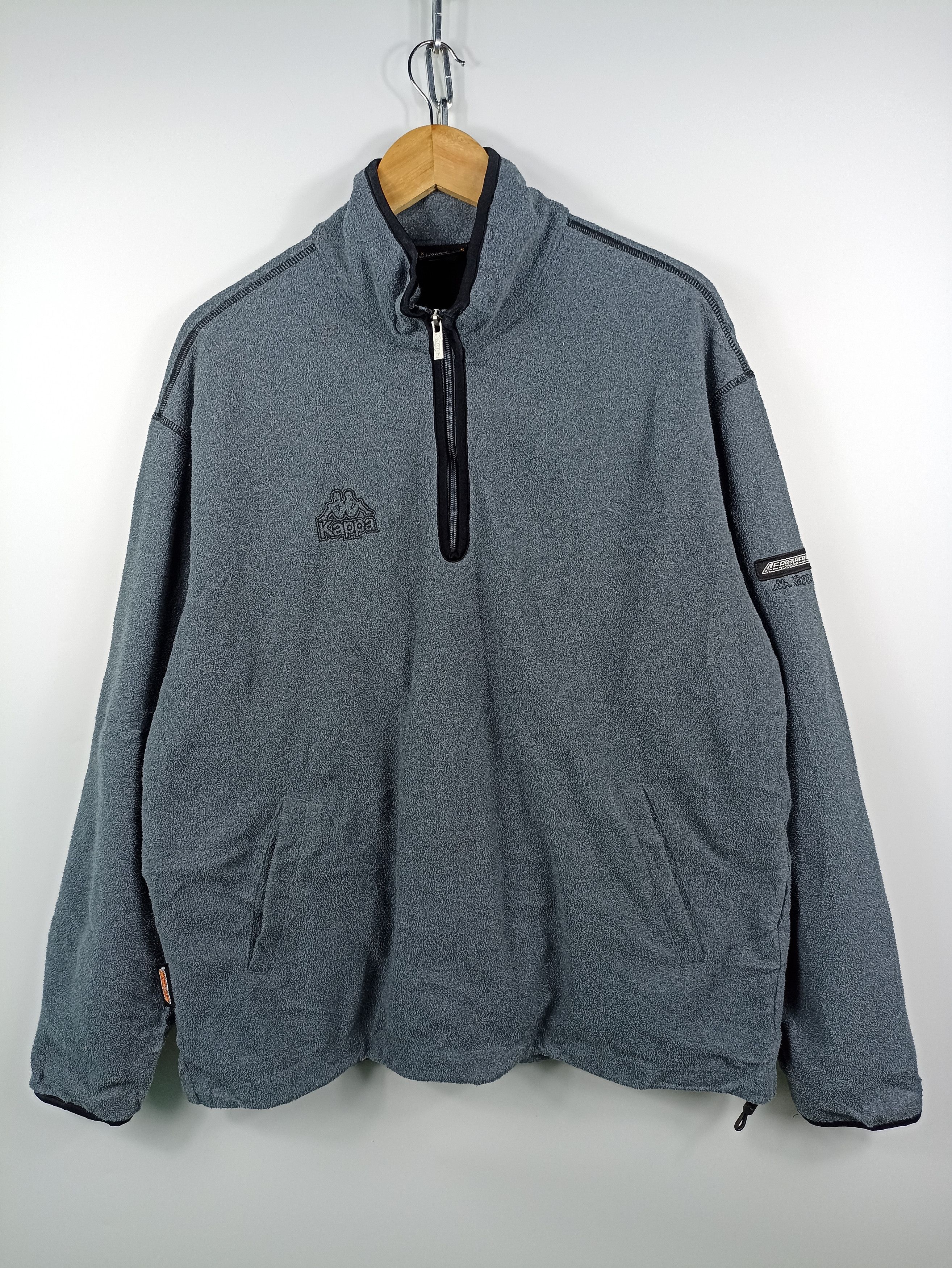 Kappa × Vintage Vintage Kappa Fleece Sweatshirt Size US L / EU 52-54 / 3 - 1 Thumbnail