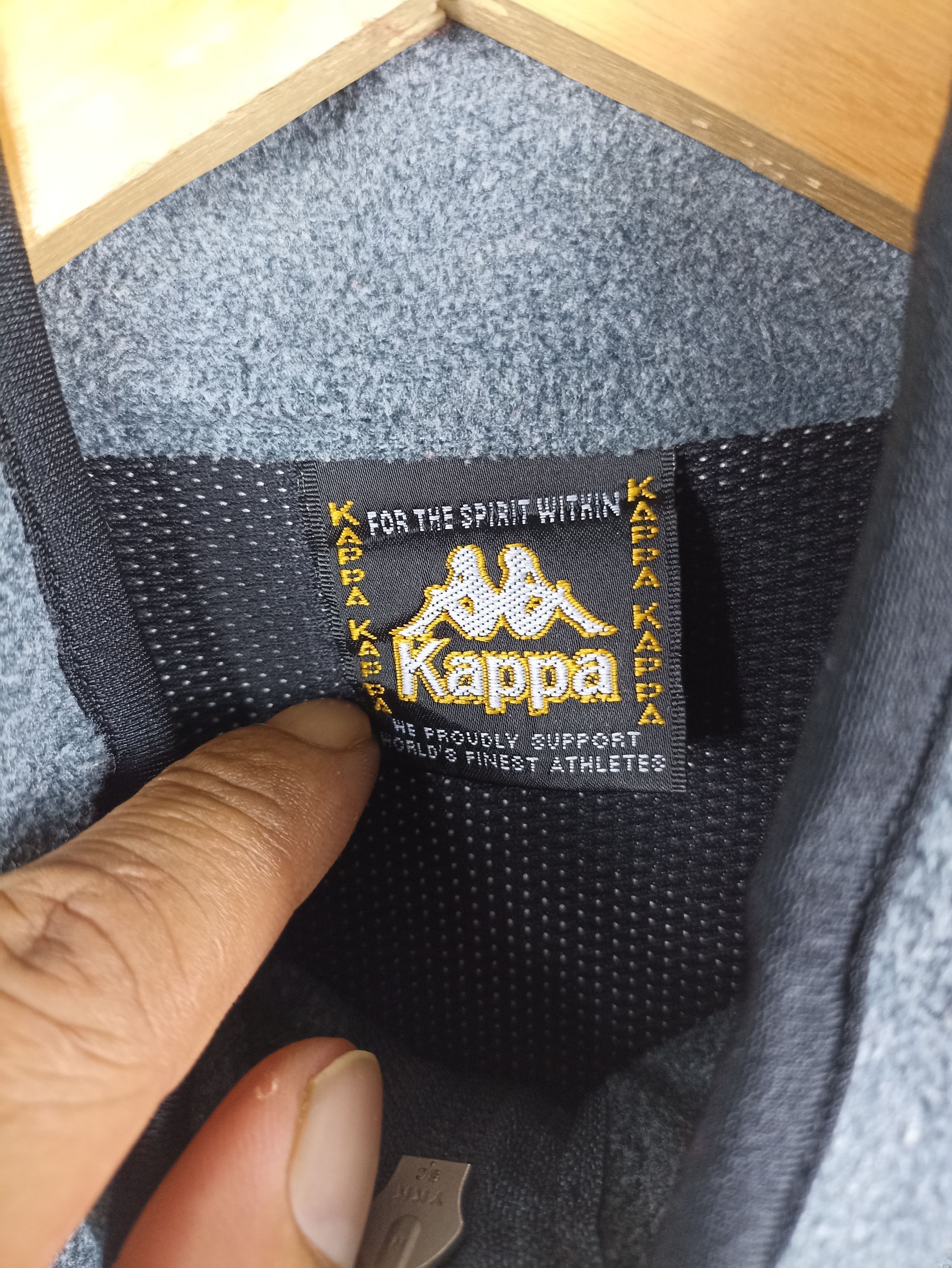 Kappa × Vintage Vintage Kappa Fleece Sweatshirt Size US L / EU 52-54 / 3 - 7 Thumbnail