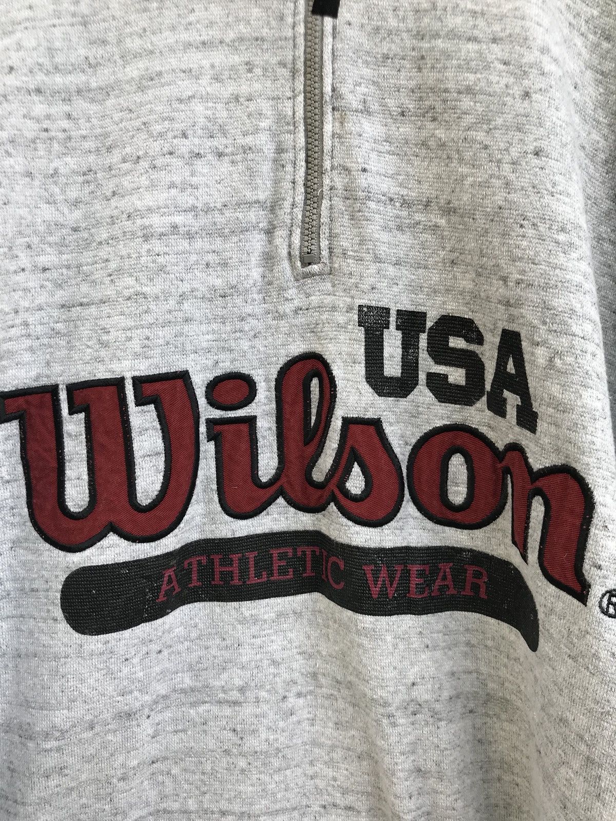 Wilson Vintage Wilson Pullover Sweatshirt Size US L / EU 52-54 / 3 - 3 Thumbnail