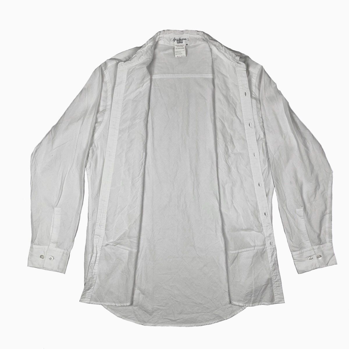Yohji Yamamoto Yohji Yamamoto Pour Homme Oversized Tuxedo Shirt Size US M / EU 48-50 / 2 - 3 Thumbnail