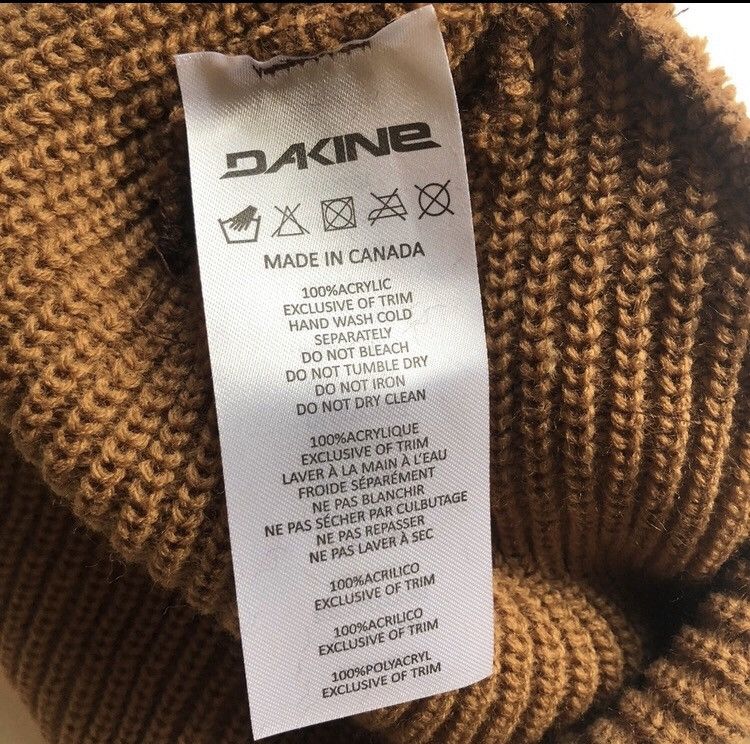 Dakine New Dakine Beanie BROWN Size ONE SIZE - 3 Thumbnail
