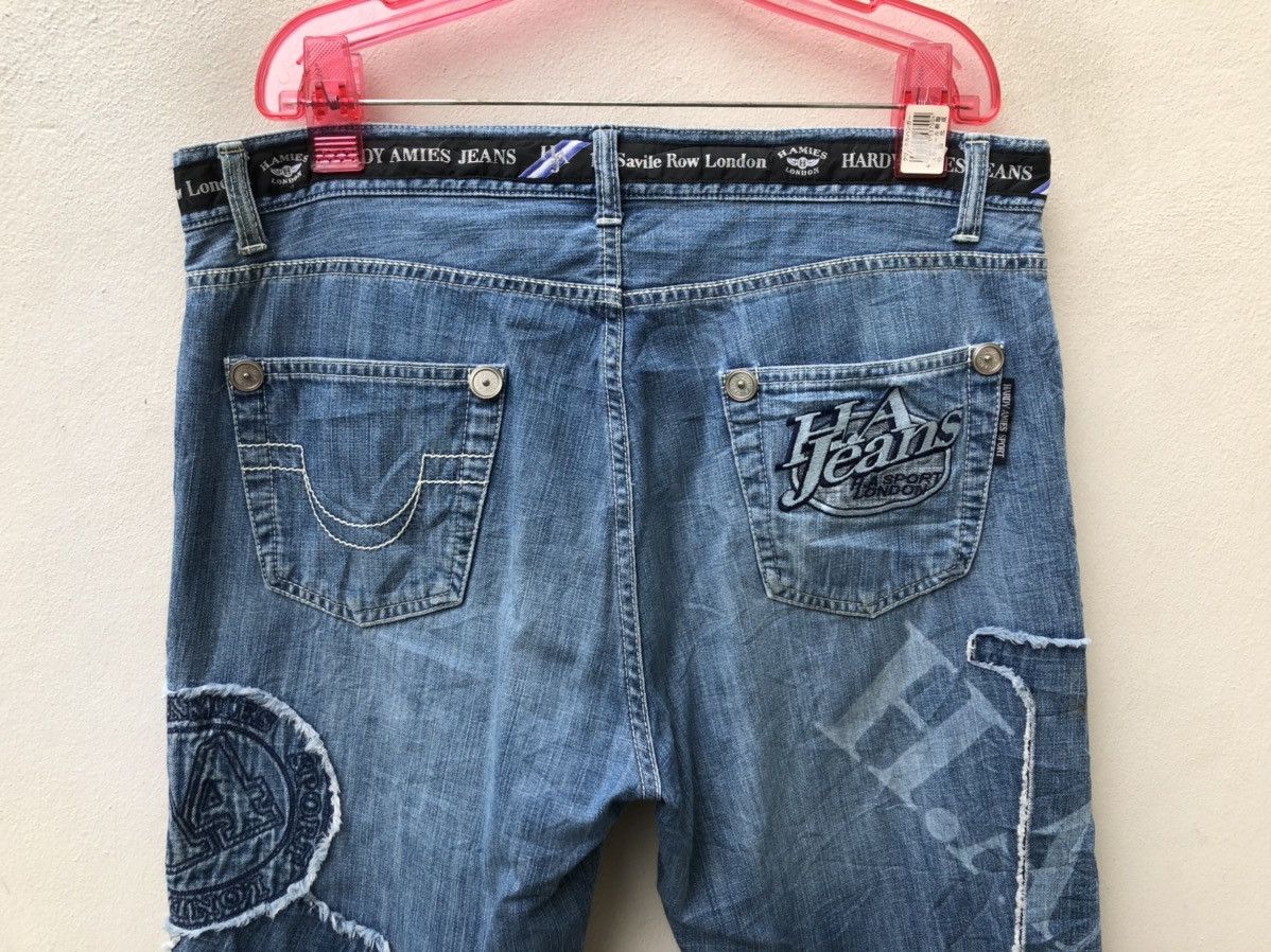 Hardy Amies Vintage Hardy Amies Sport Patchwork Denim Jeans Size US 34 / EU 50 - 17 Thumbnail