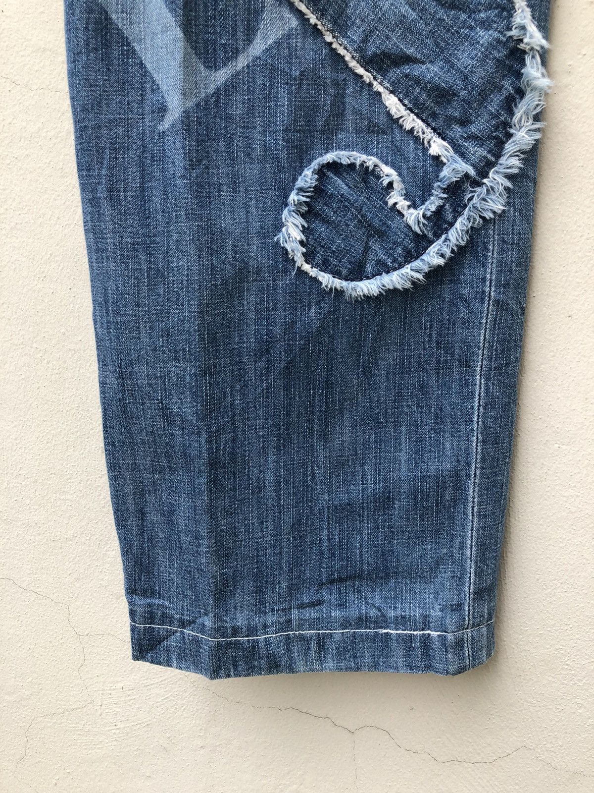 Hardy Amies Vintage Hardy Amies Sport Patchwork Denim Jeans Size US 34 / EU 50 - 15 Thumbnail