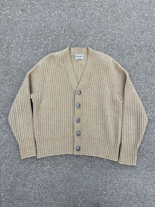 Vintage VINTAGE 60s 70s FINE WOOL CARDIGAN SWEATER | Grailed