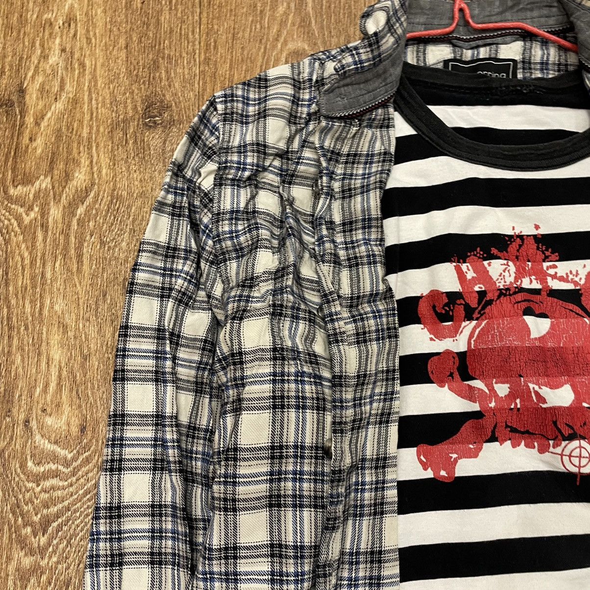 Vintage Vintage 90s Checkered Shirt Grunge Oversized Skate Washed M Size US M / EU 48-50 / 2 - 4 Thumbnail
