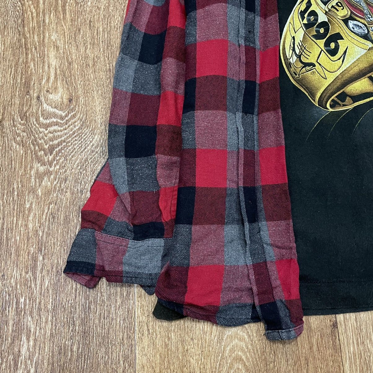 Flannel Vintage Flannel Checkered Shirt Travis Style Size US L / EU 52-54 / 3 - 3 Thumbnail
