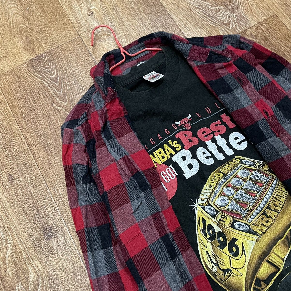 Flannel Vintage Flannel Checkered Shirt Travis Style Size US L / EU 52-54 / 3 - 5 Thumbnail