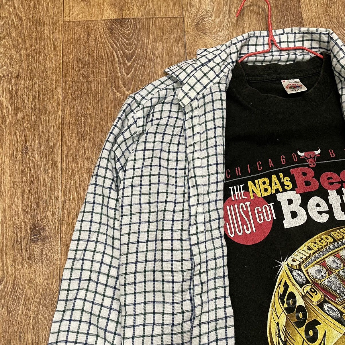 Vintage Vintage 90s Checkered Shirt Oversized Grunge Streetwear XL Size US XL / EU 56 / 4 - 4 Thumbnail