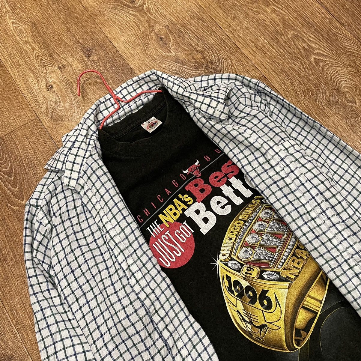 Vintage Vintage 90s Checkered Shirt Oversized Grunge Streetwear XL Size US XL / EU 56 / 4 - 5 Thumbnail