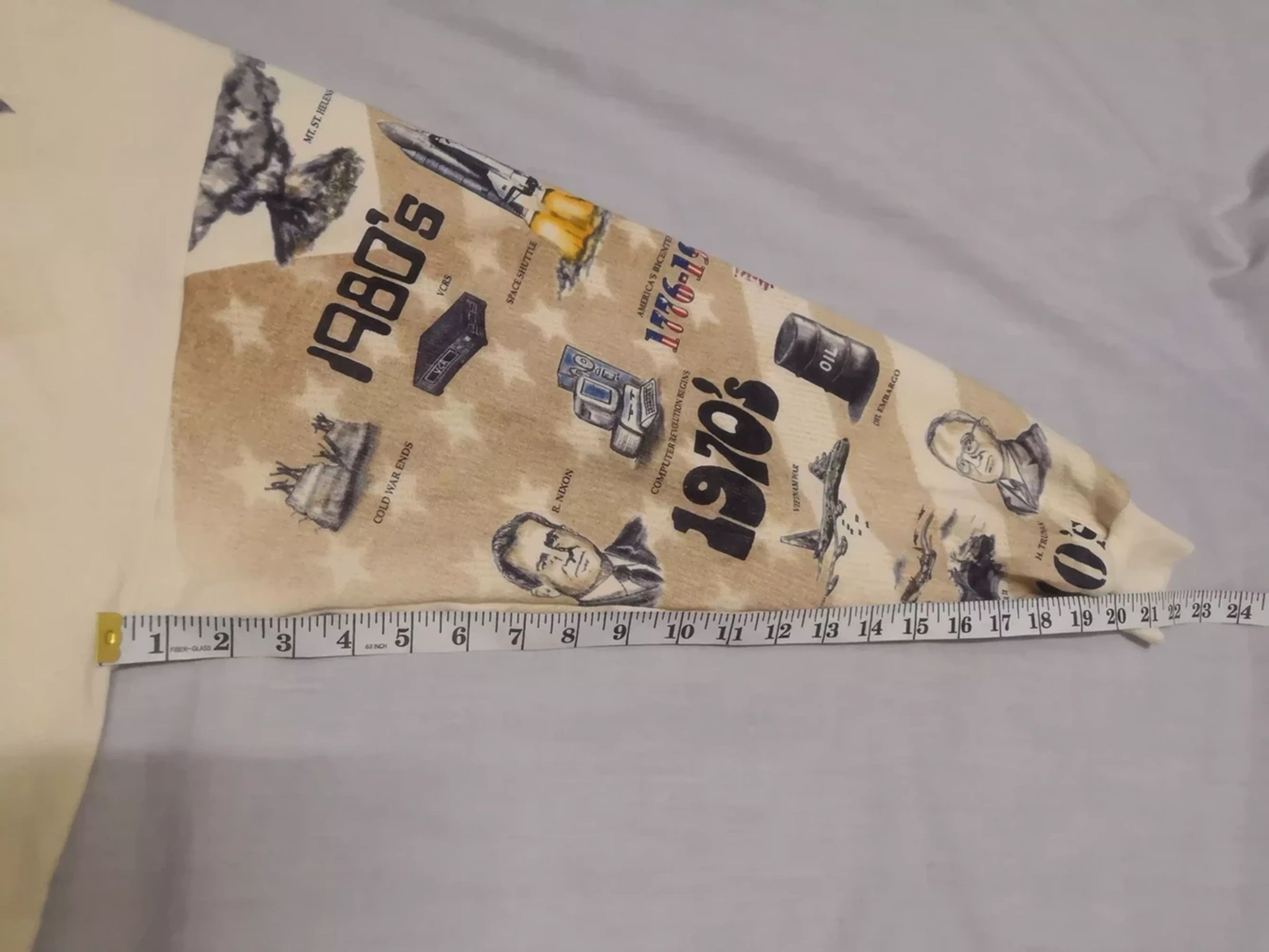 Vintage Vtg 20th Century America History All Over Print Sweatshirt Size US XXL / EU 58 / 5 - 5 Thumbnail