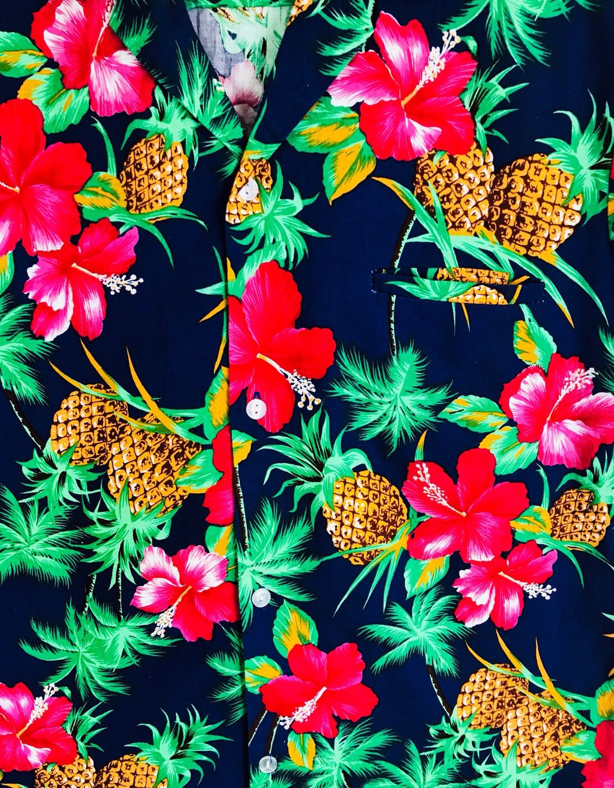 Vintage Vintage Hawaiian Creations Floral Asian Hawaiian Shirt Size US M / EU 48-50 / 2 - 2 Thumbnail